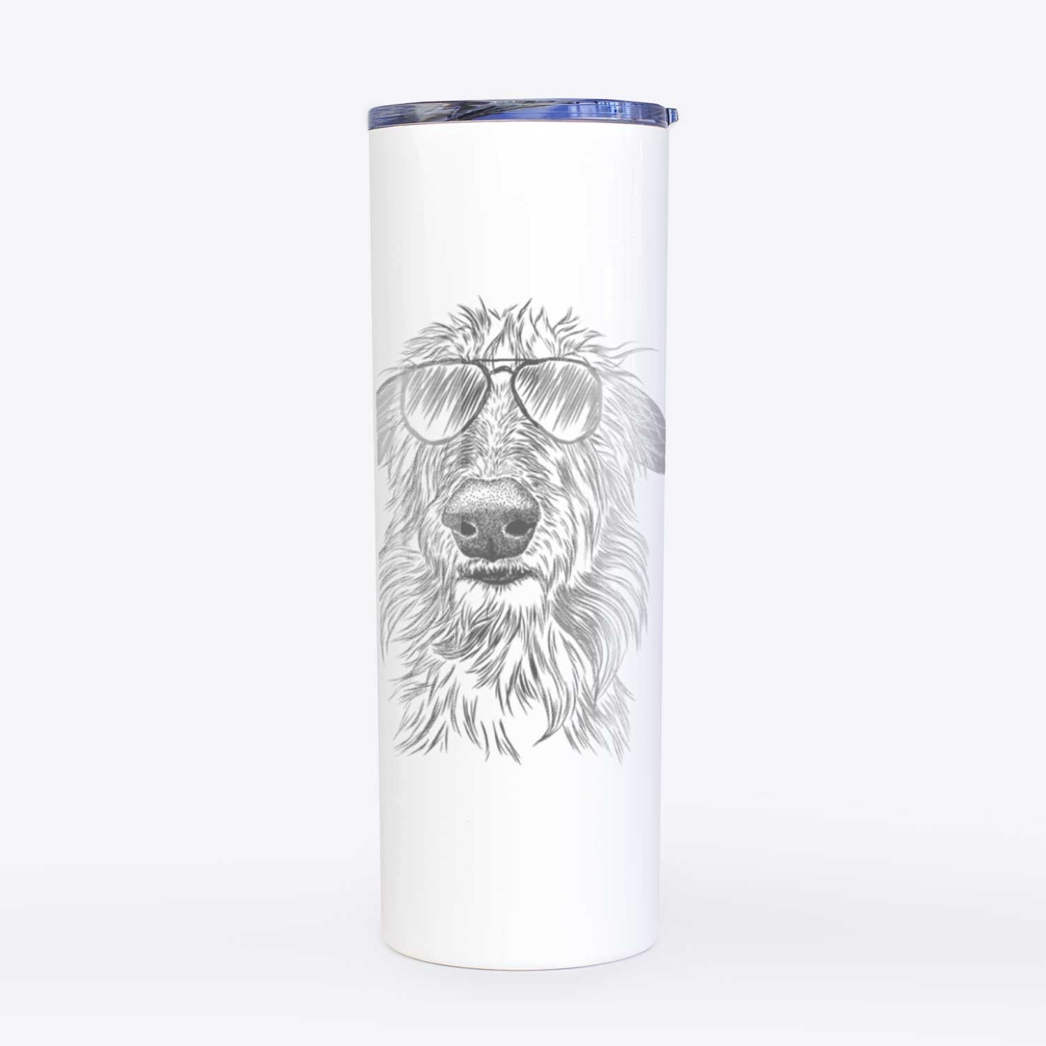 Cleod the Scottish Deerhound - 20oz Skinny Tumbler