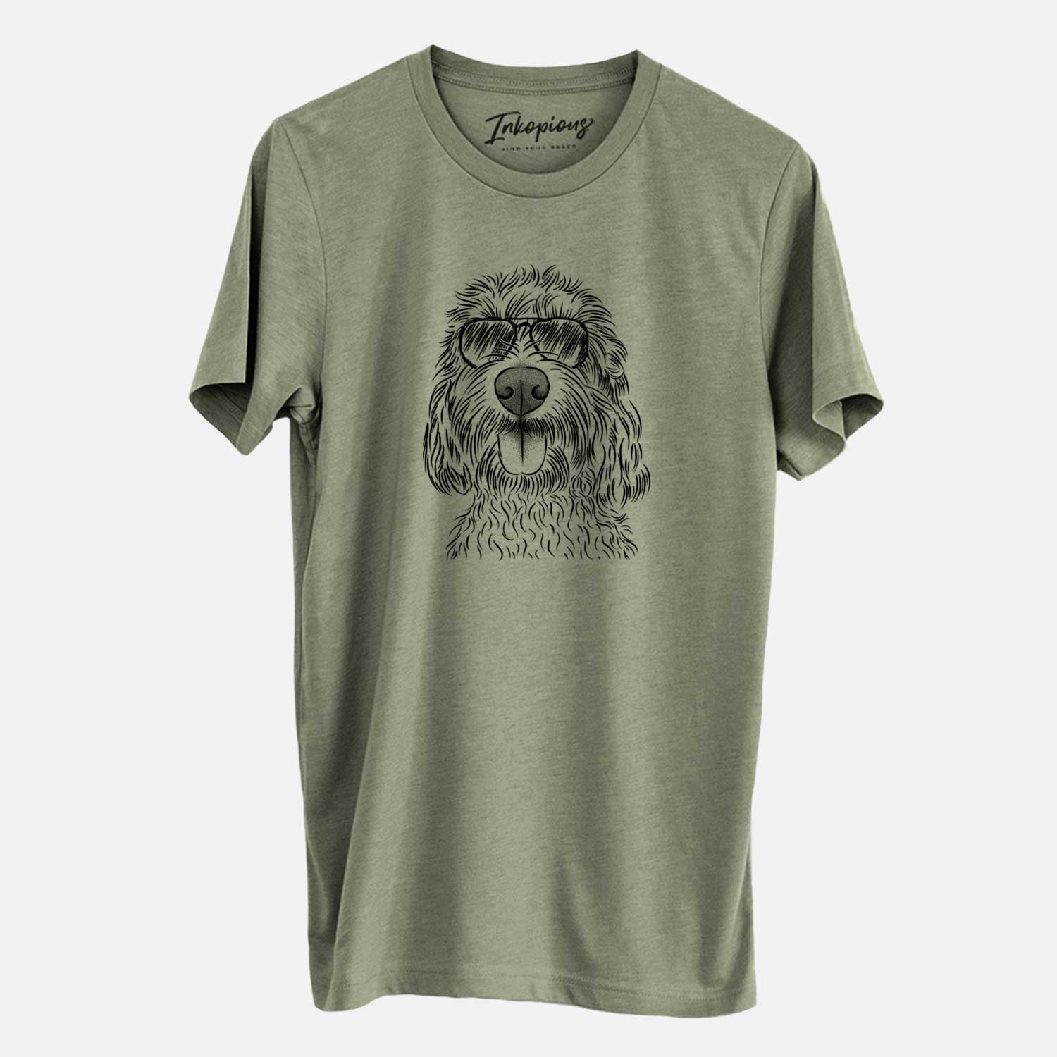 Aviator Clover the Cockapoo - Unisex Crewneck