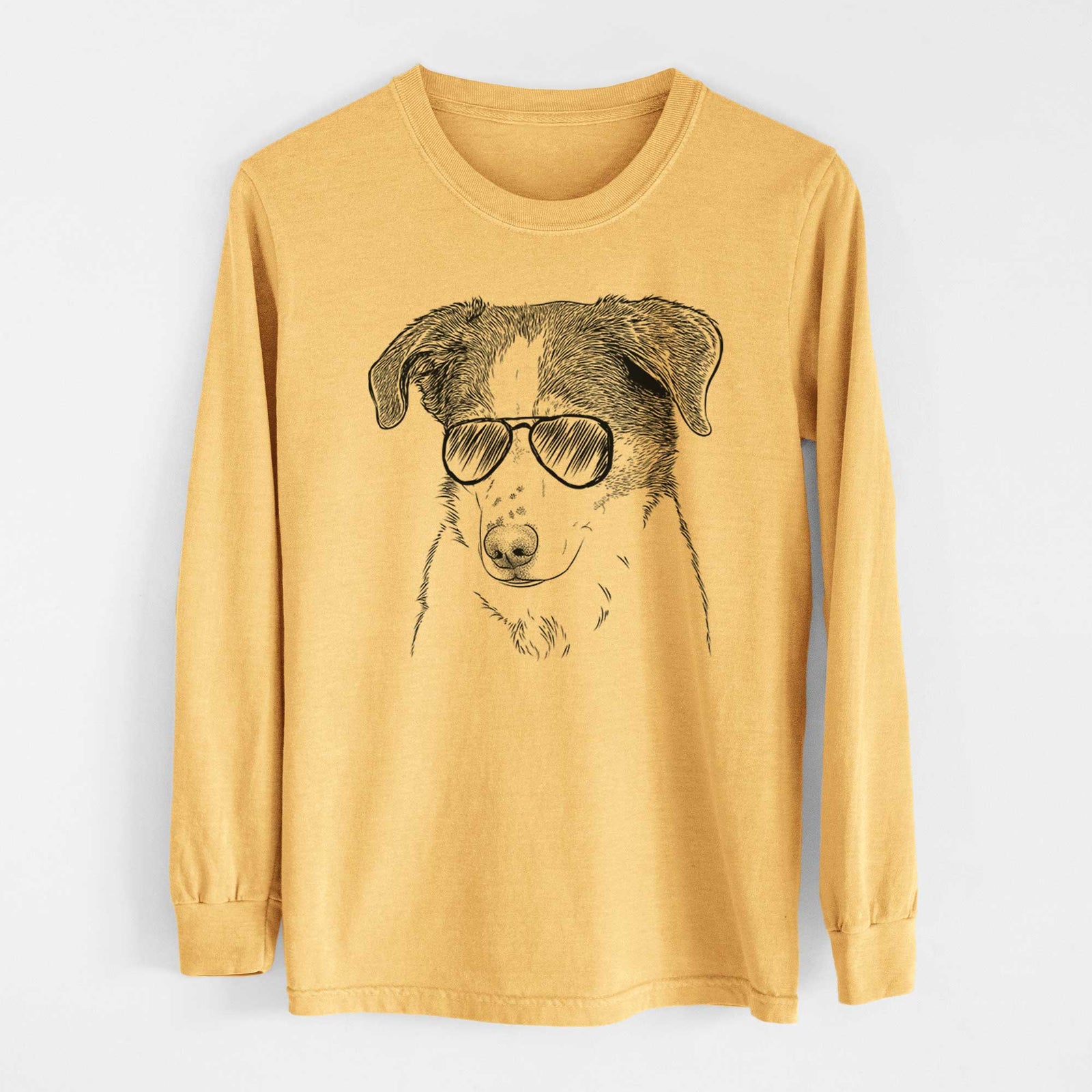 Aviators Coco the Beagle Mix - Heavyweight 100% Cotton Long Sleeve