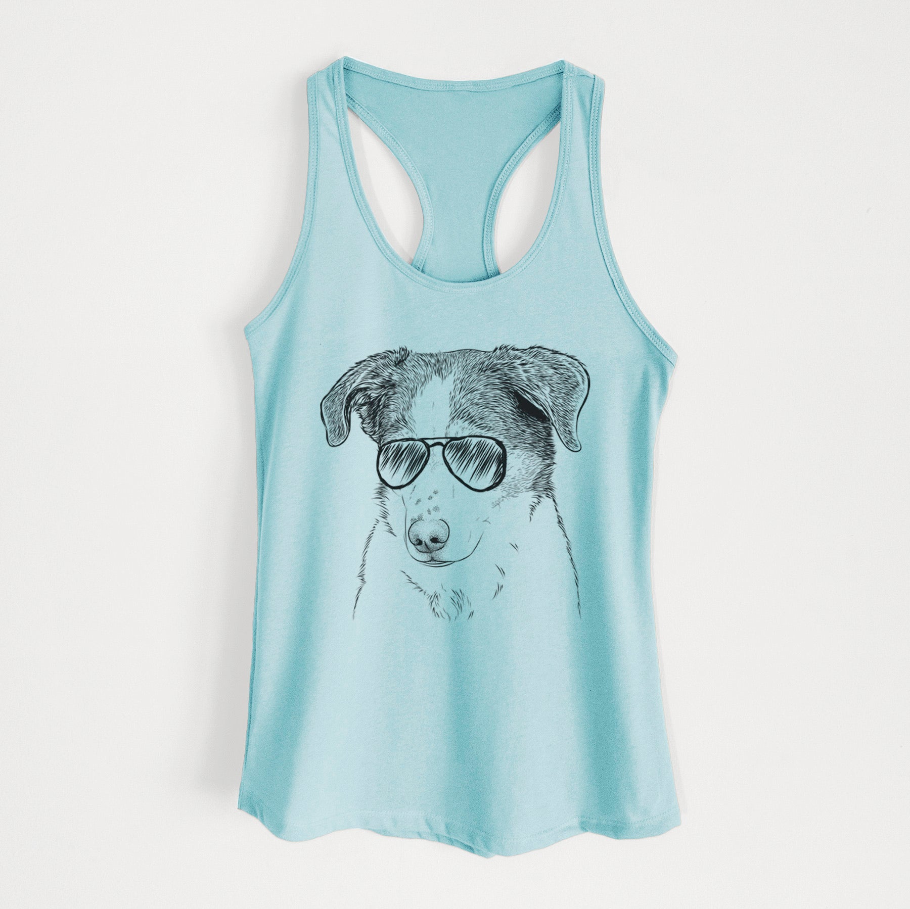 Coco the Beagle Mix - Women's Racerback Tanktop