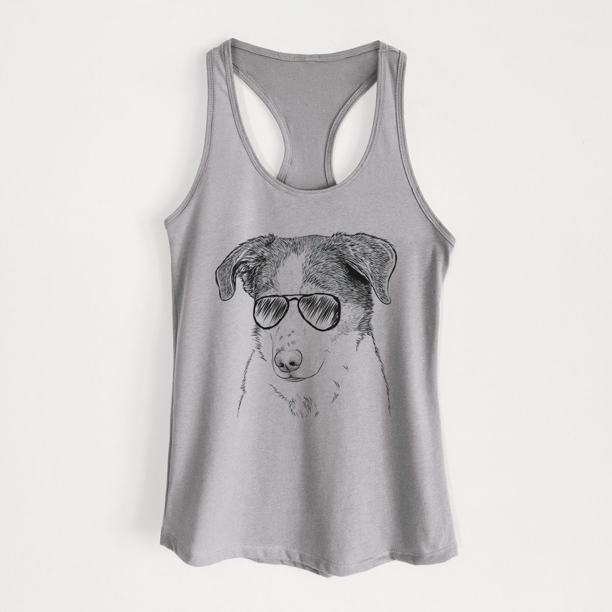Coco the Beagle Mix - Women's Racerback Tanktop