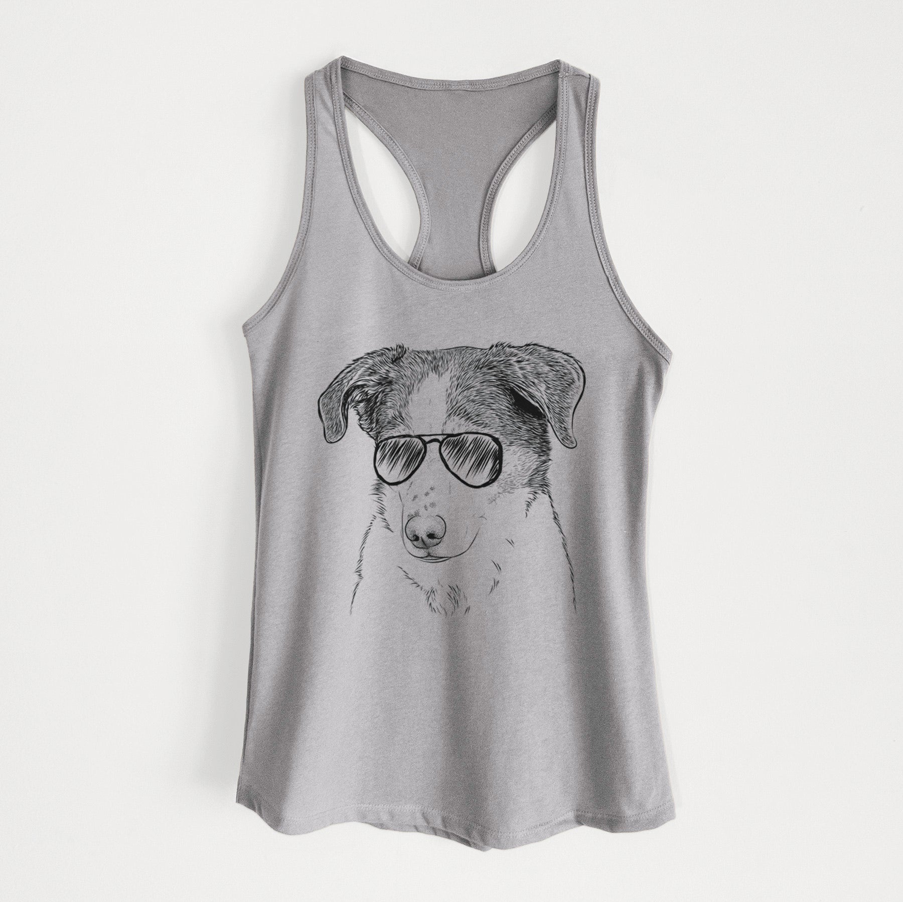 Coco the Beagle Mix - Women's Racerback Tanktop