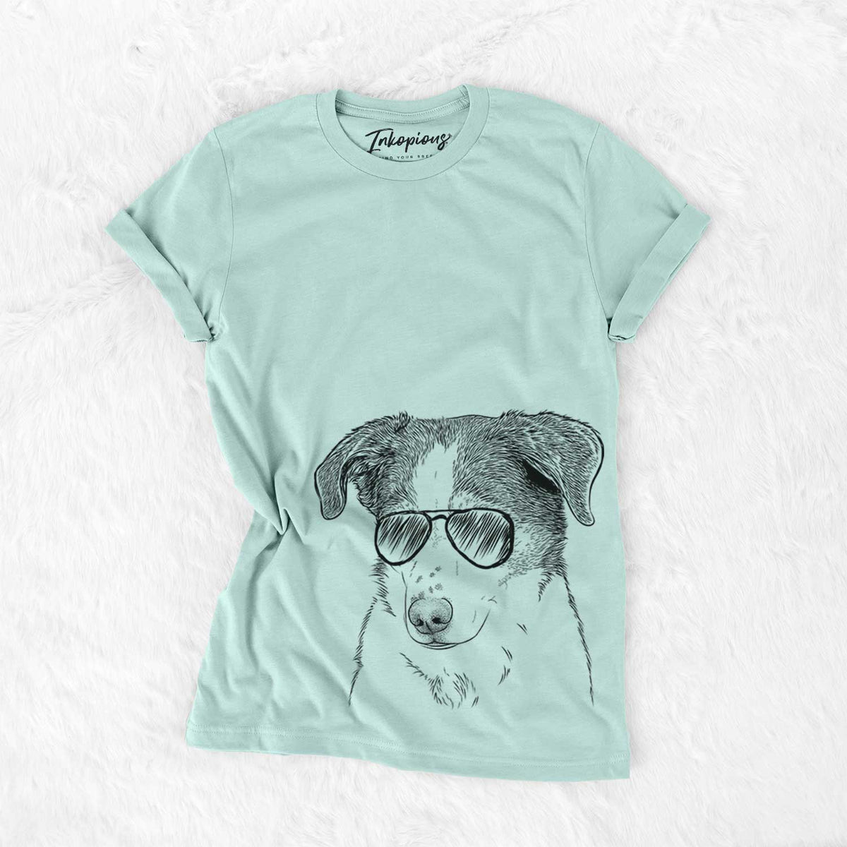 Aviator Coco the Beagle Mix - Unisex Crewneck