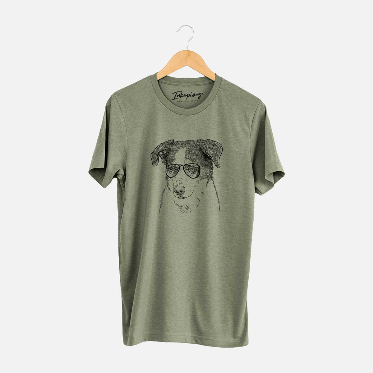 Aviator Coco the Beagle Mix - Unisex Crewneck