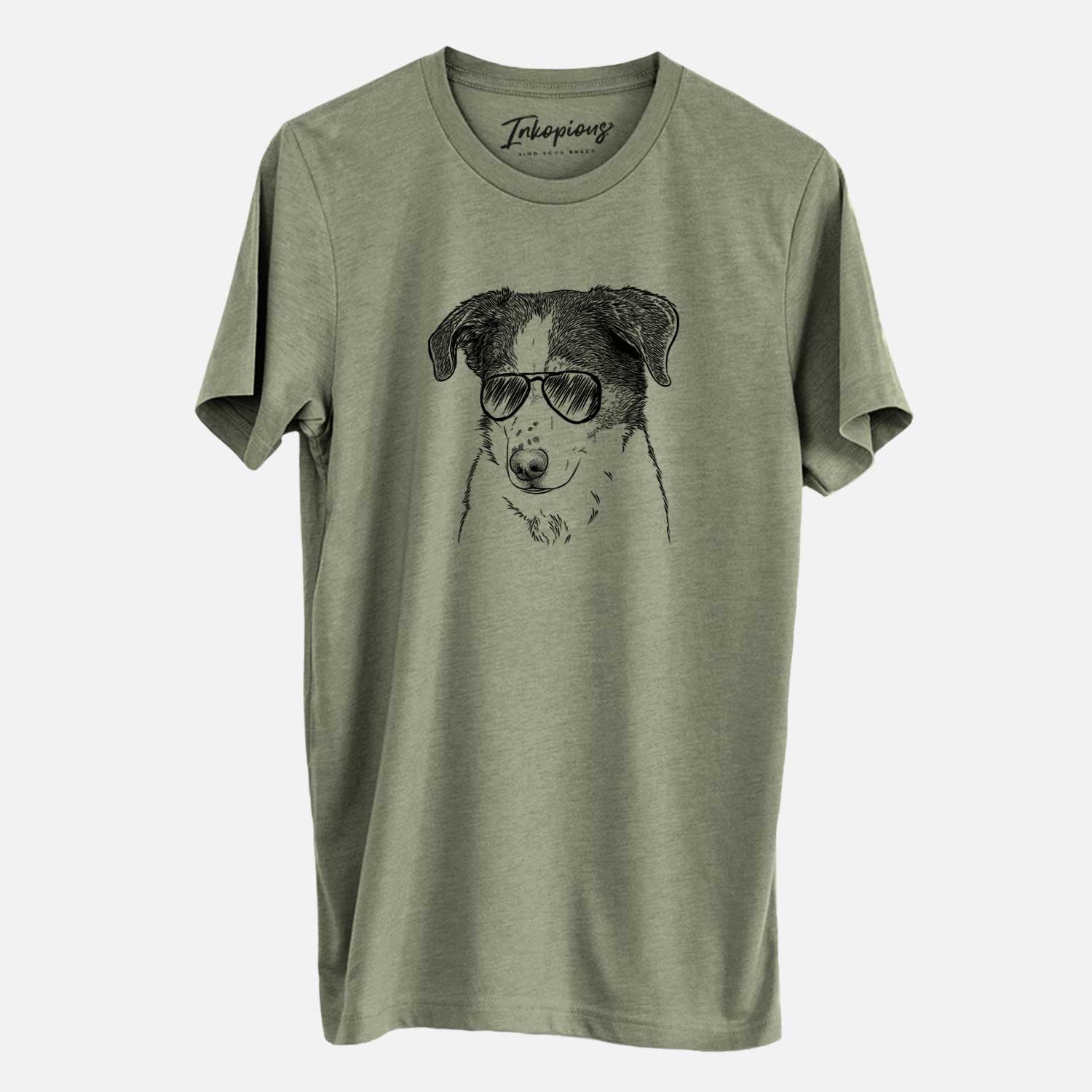 Aviator Coco the Beagle Mix - Unisex Crewneck