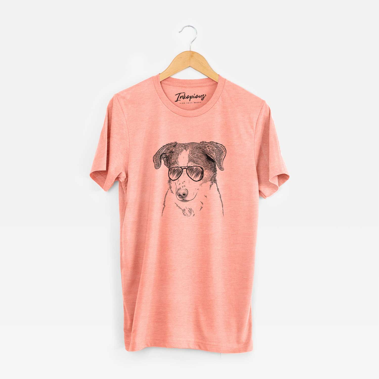 Aviator Coco the Beagle Mix - Unisex Crewneck