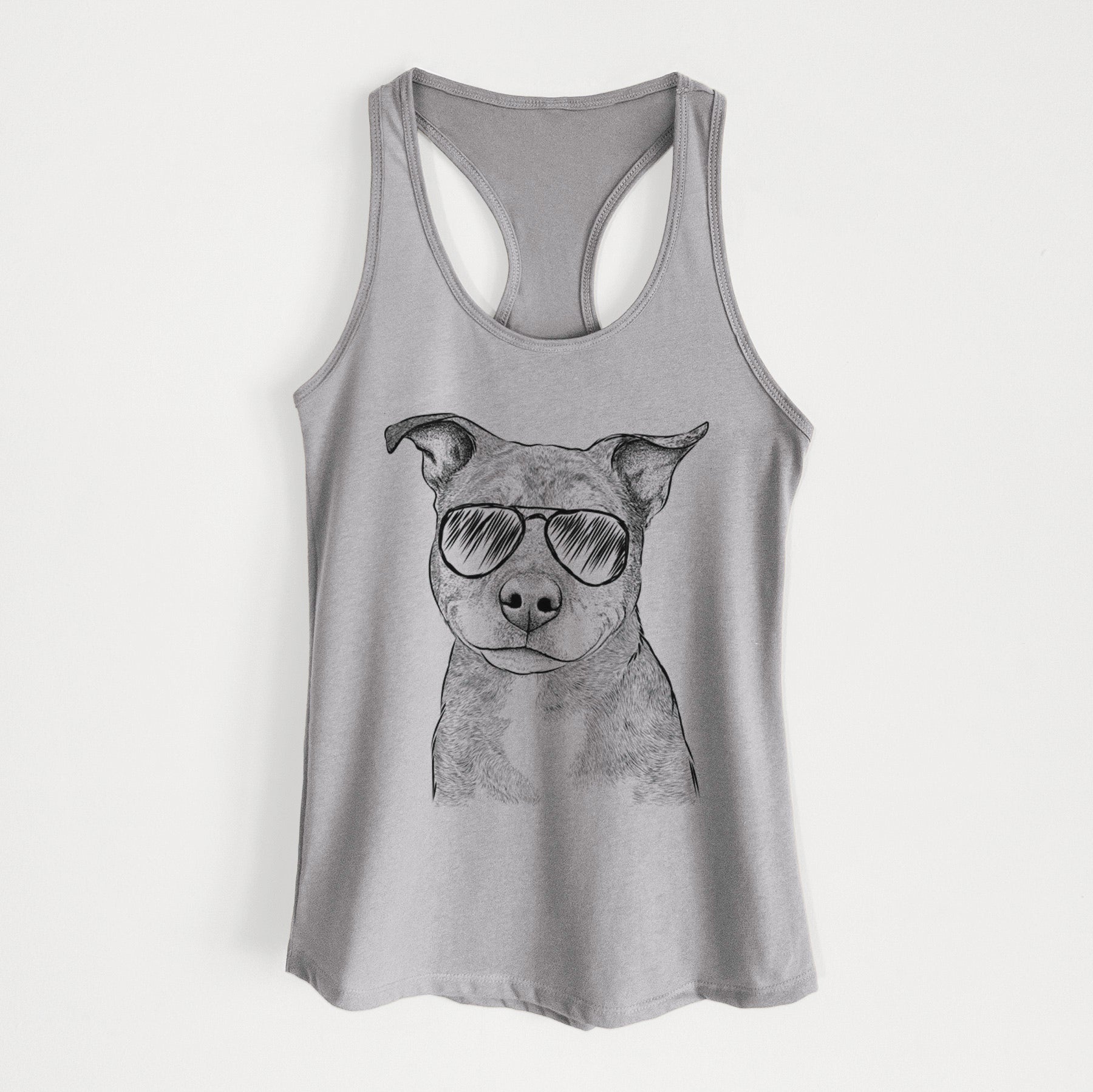 Cody the Catahoula Mix - Women's Racerback Tanktop