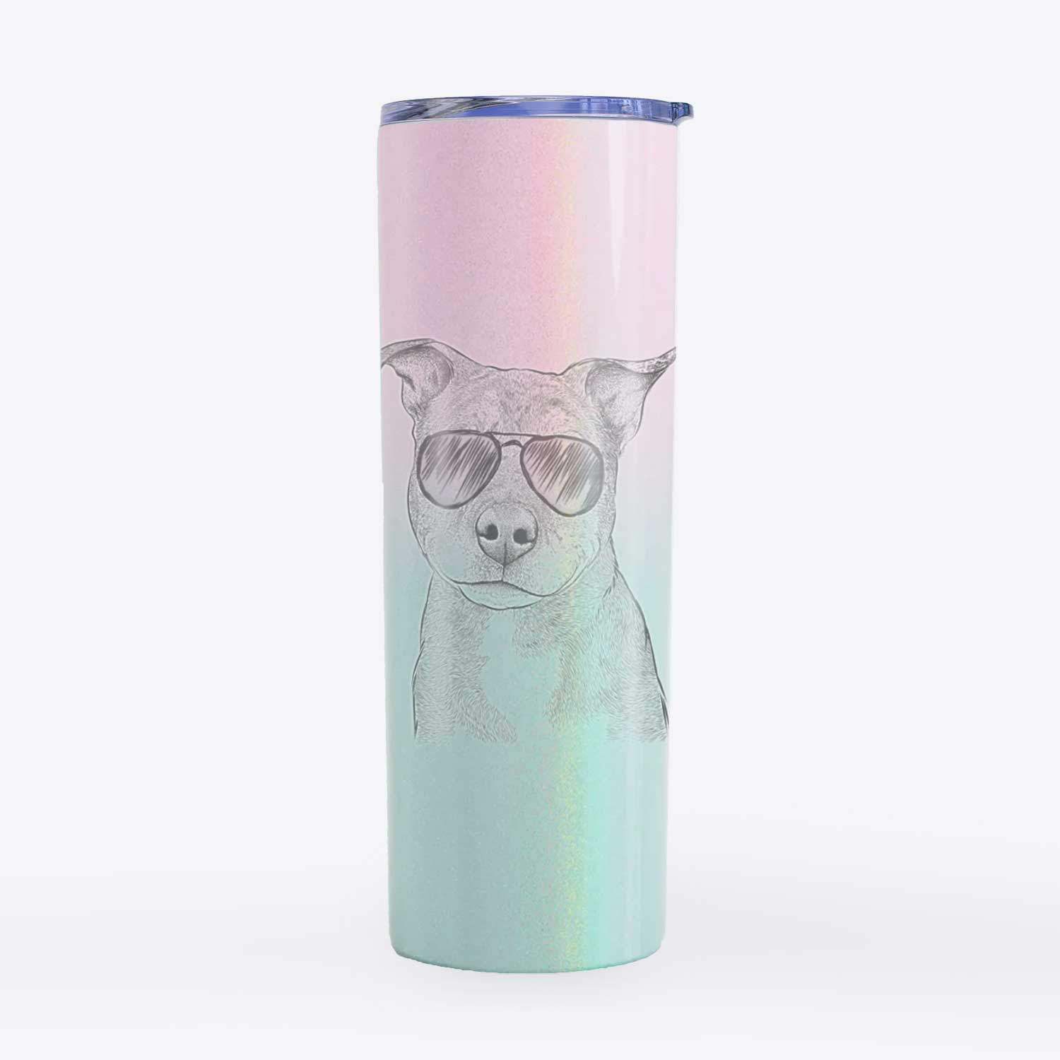 Cody the Catahoula Mix - 20oz Skinny Tumbler