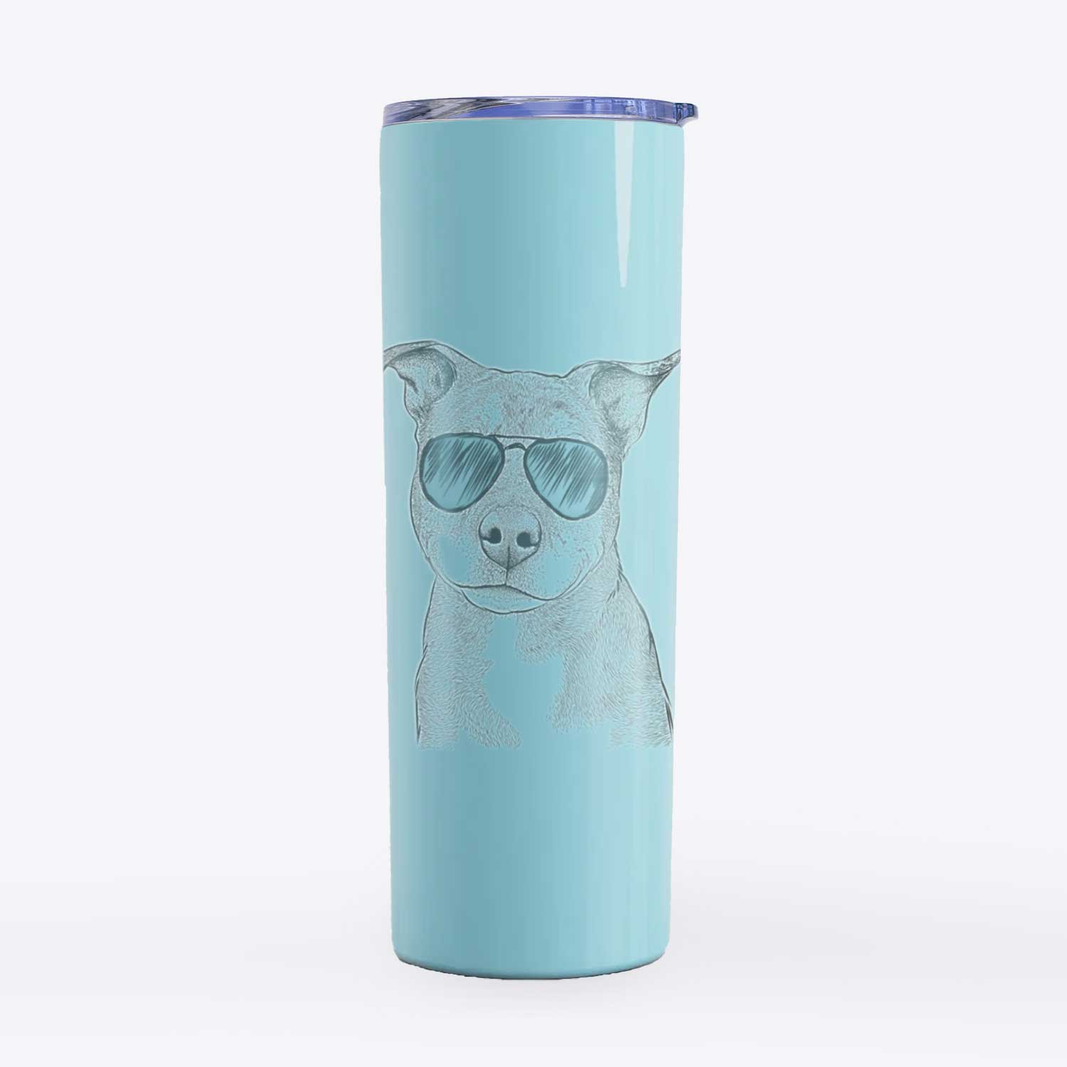 Cody the Catahoula Mix - 20oz Skinny Tumbler