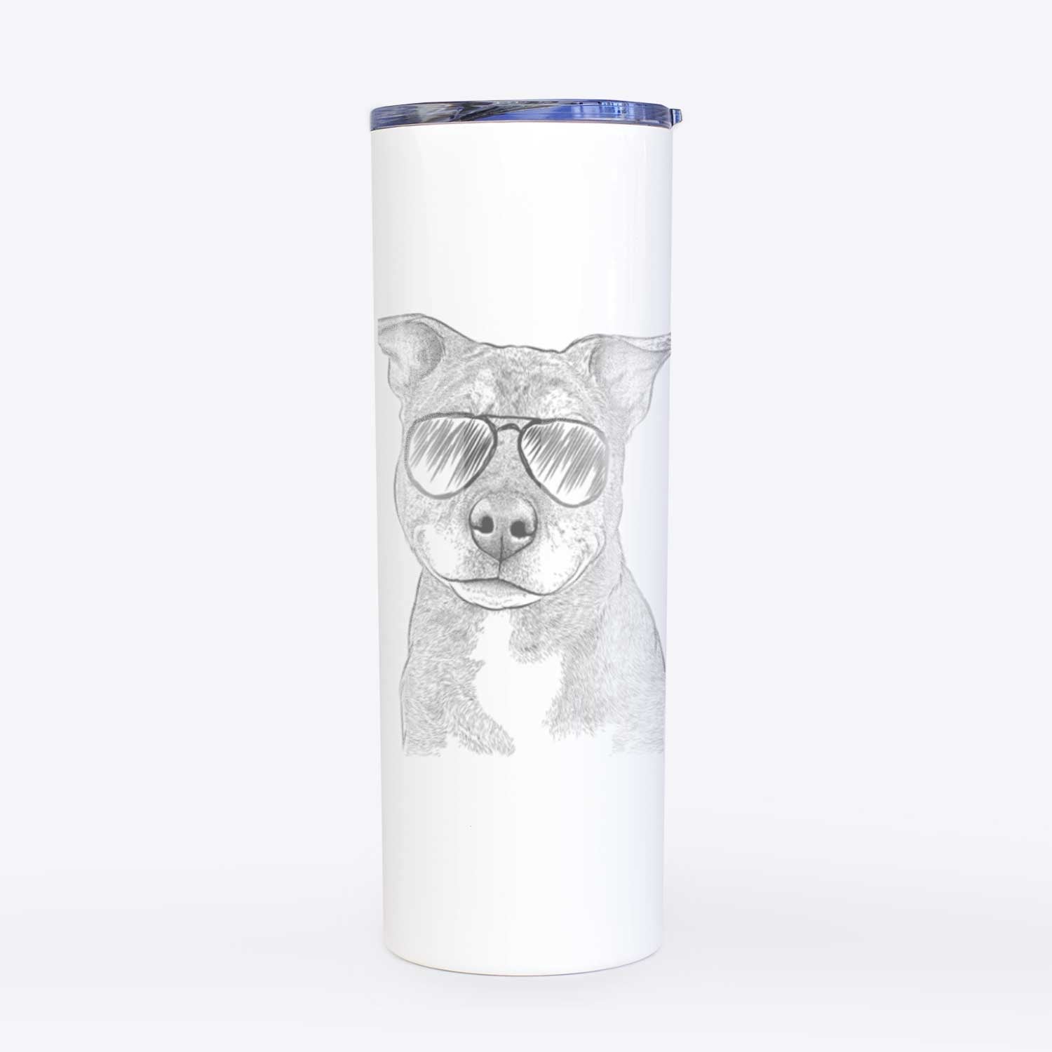 Cody the Catahoula Mix - 20oz Skinny Tumbler