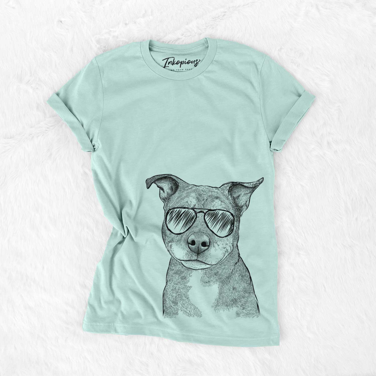 Aviator Cody the Catahoula Mix - Unisex Crewneck