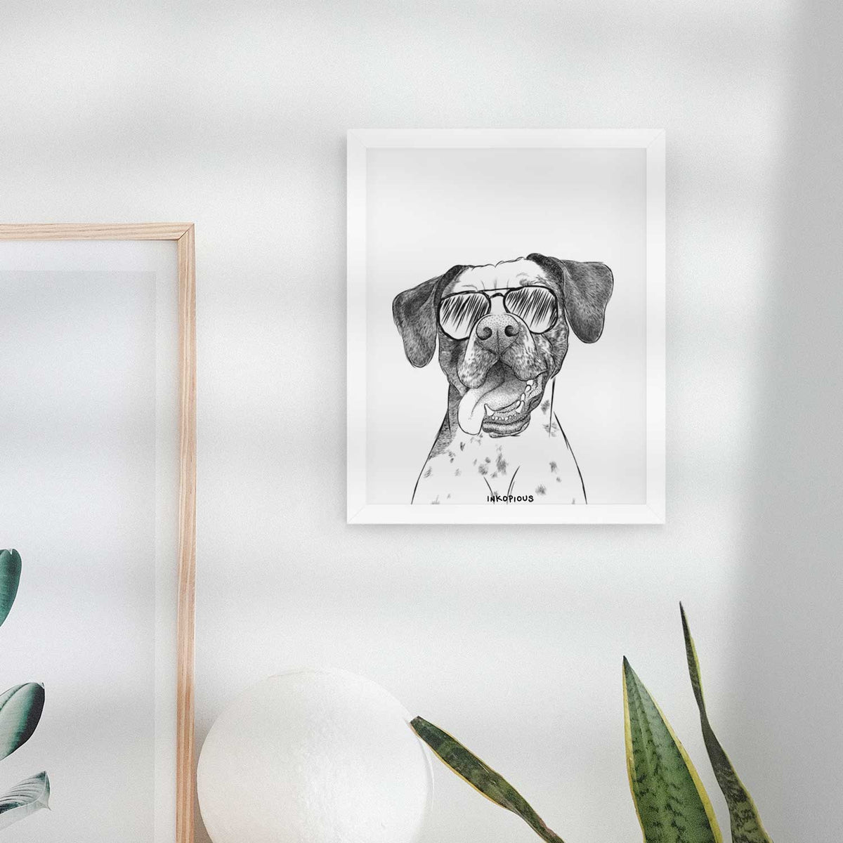 Cola the Catahoula Art Print