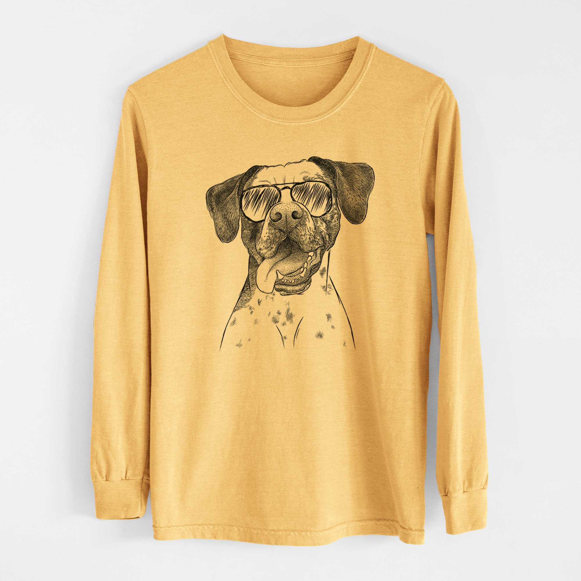 Aviators Cola the Catahoula - Heavyweight 100% Cotton Long Sleeve