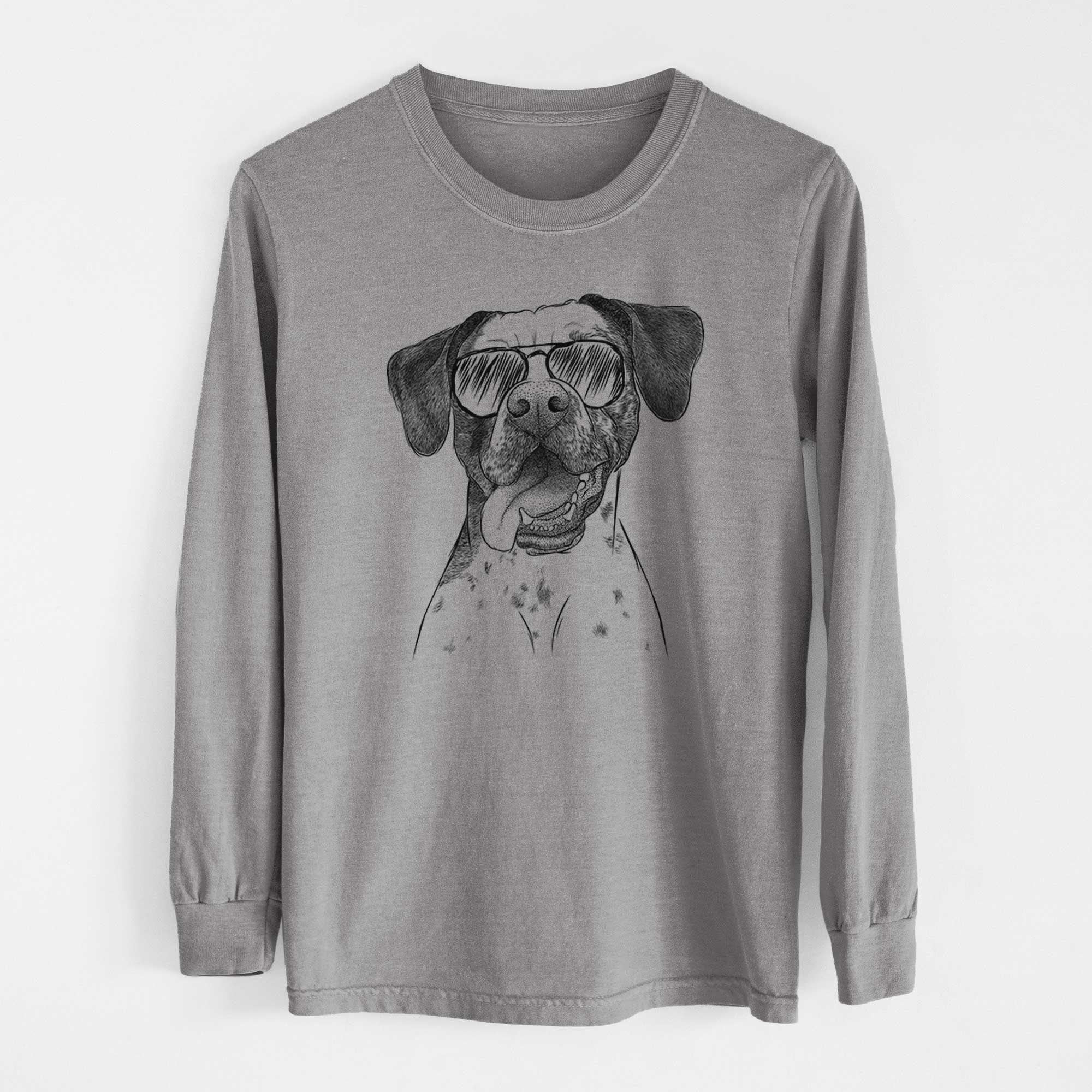 Aviators Cola the Catahoula - Heavyweight 100% Cotton Long Sleeve