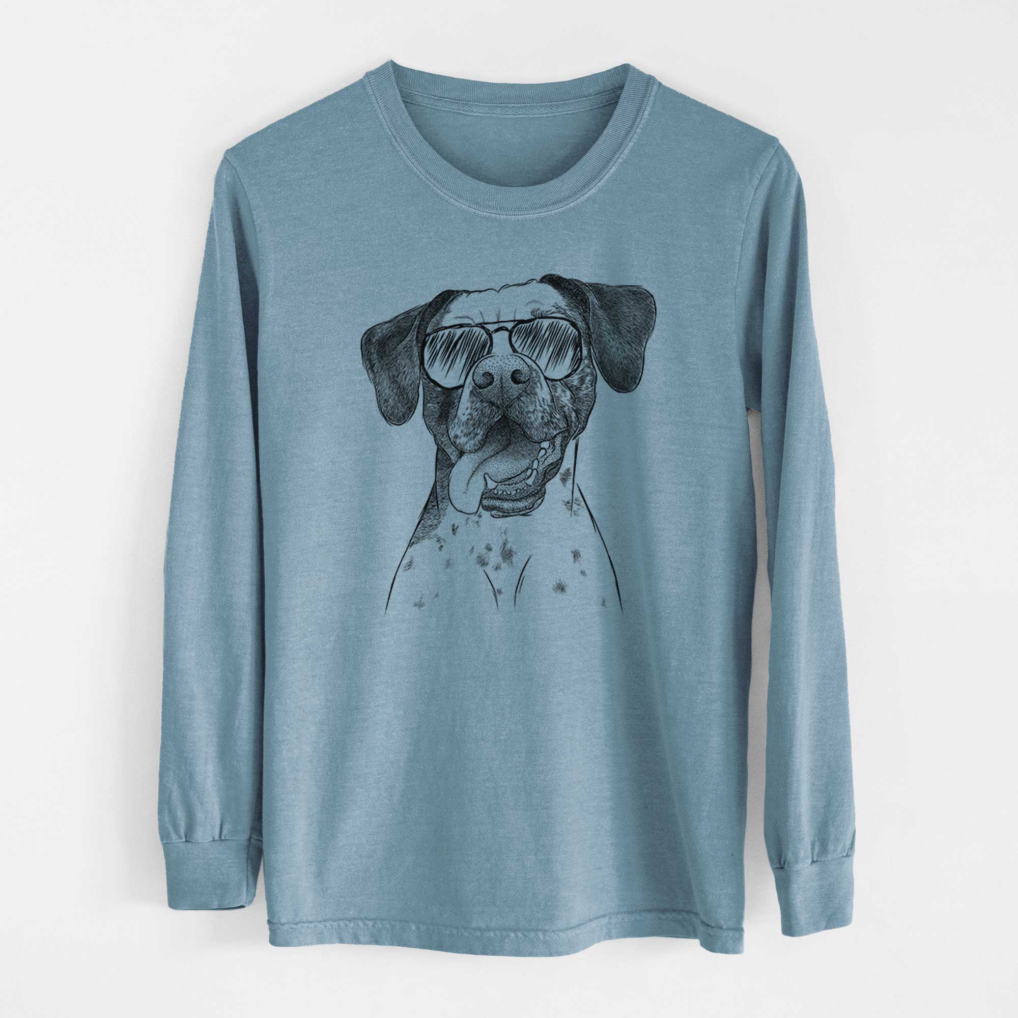 Aviators Cola the Catahoula - Heavyweight 100% Cotton Long Sleeve