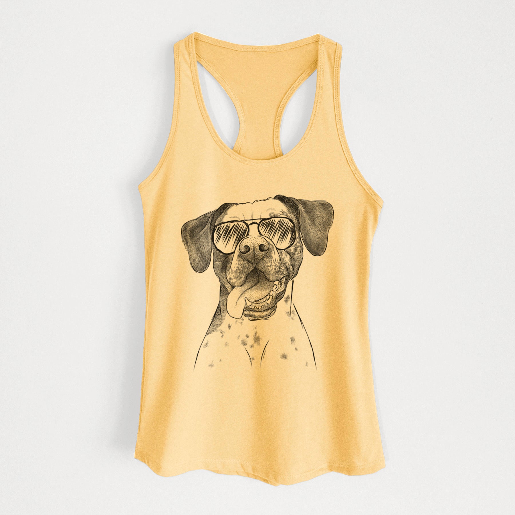 Cola the Catahoula - Women's Racerback Tanktop