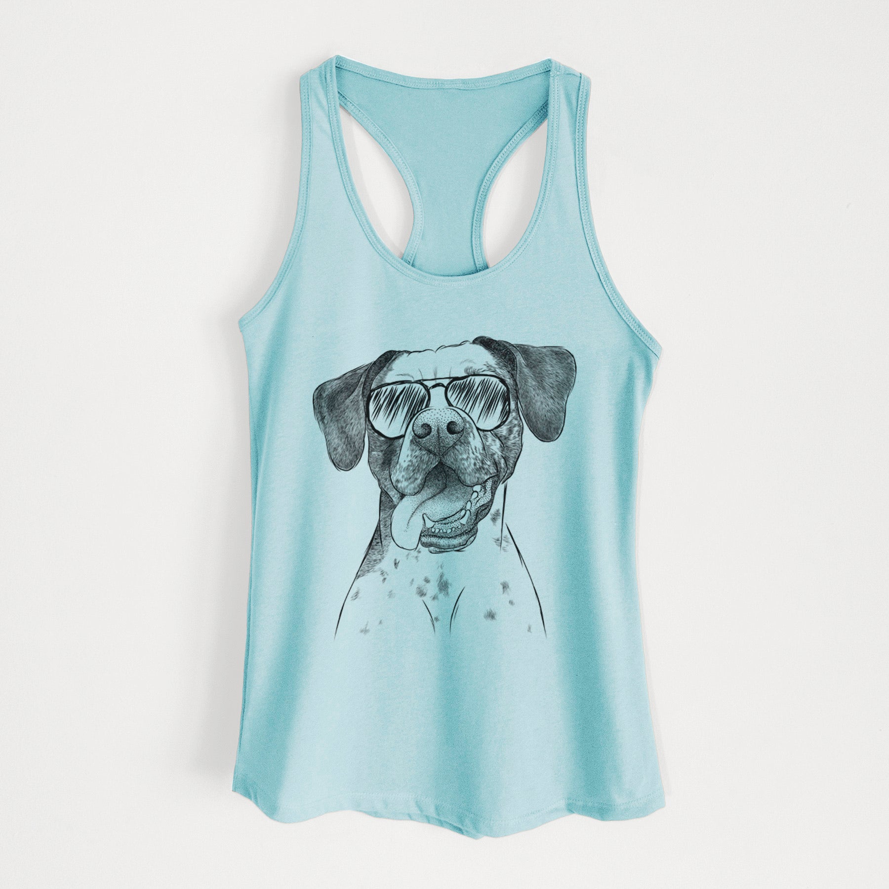 Cola the Catahoula - Women's Racerback Tanktop