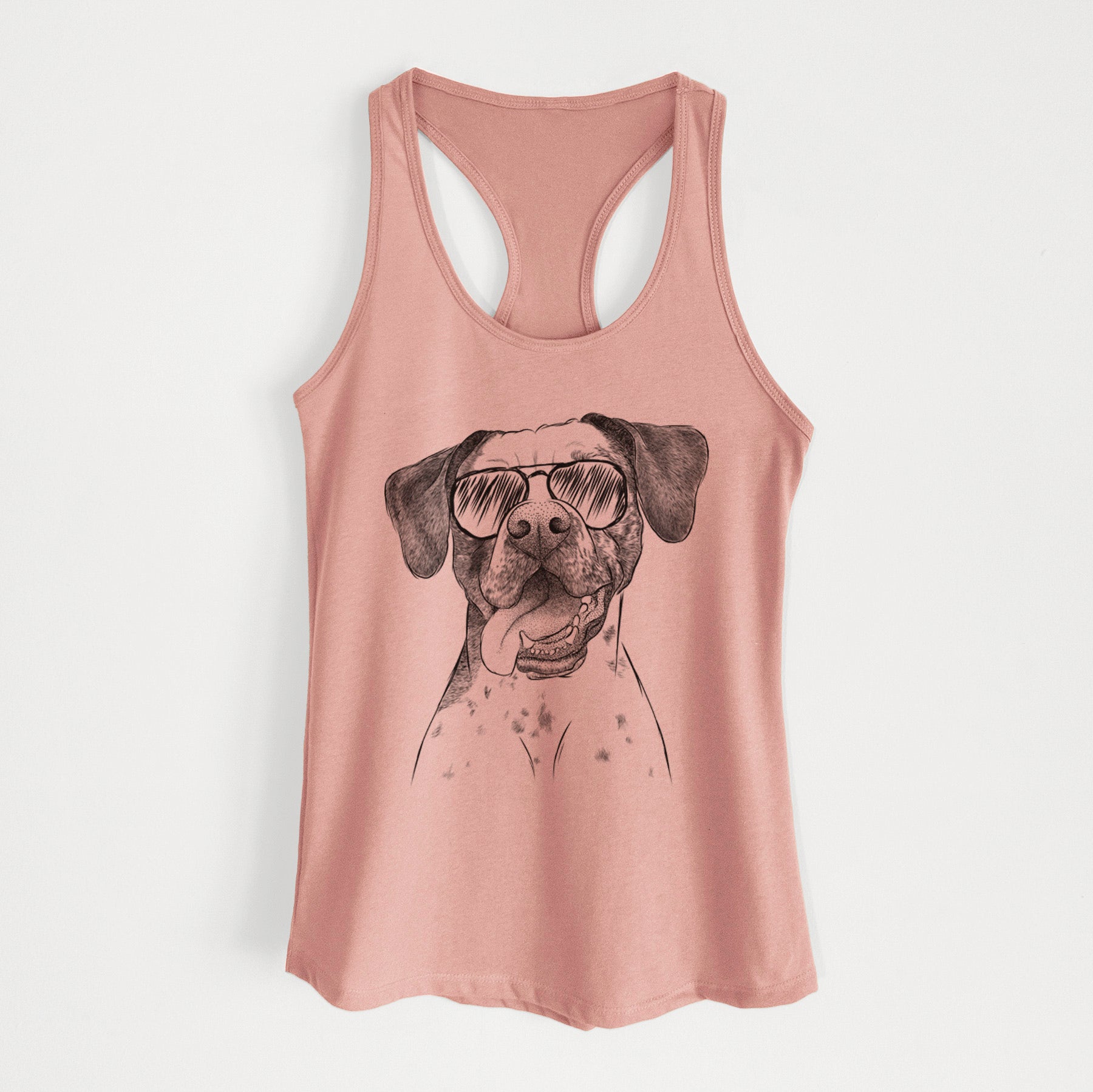 Cola the Catahoula - Women's Racerback Tanktop