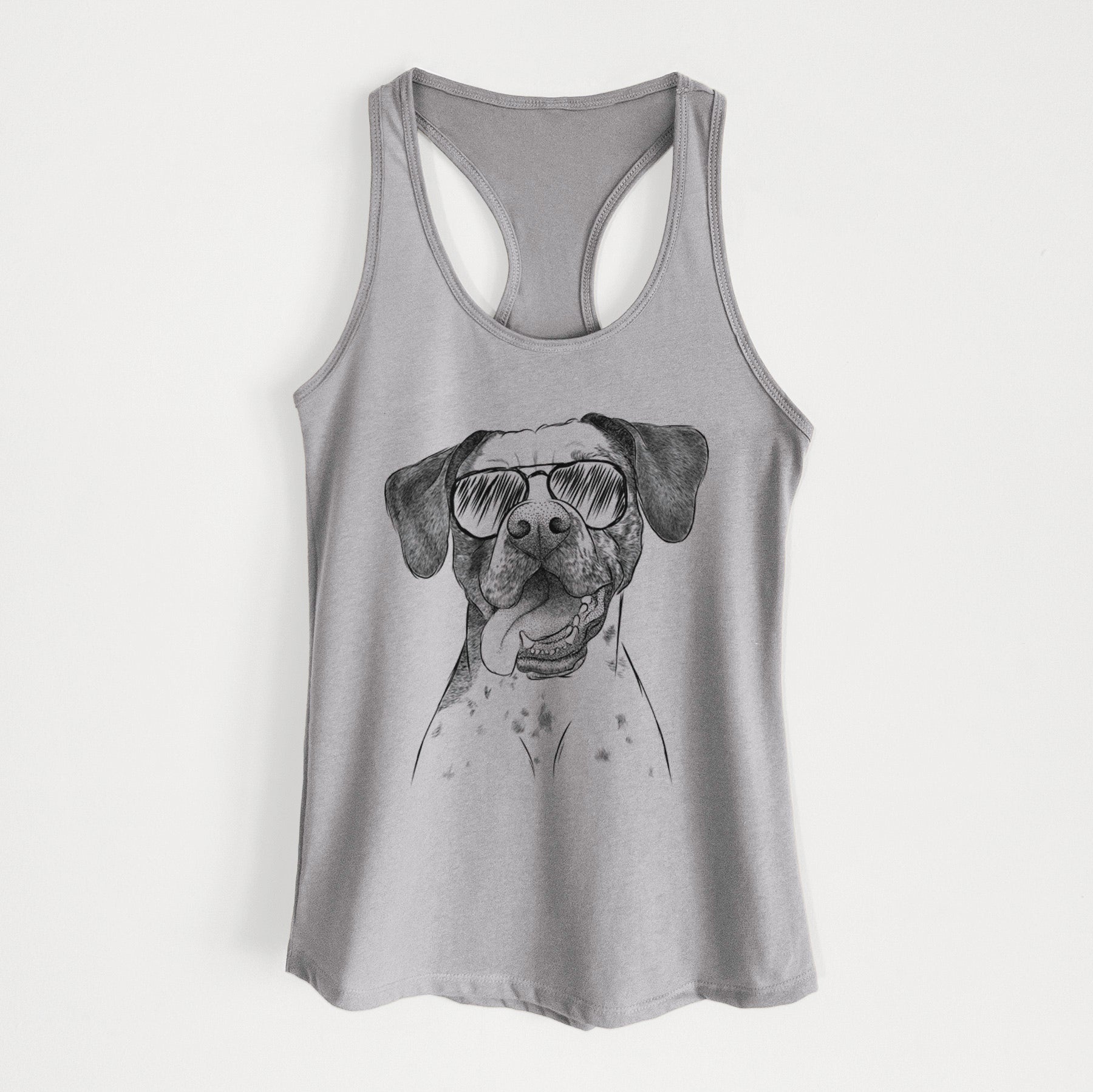 Cola the Catahoula - Women's Racerback Tanktop