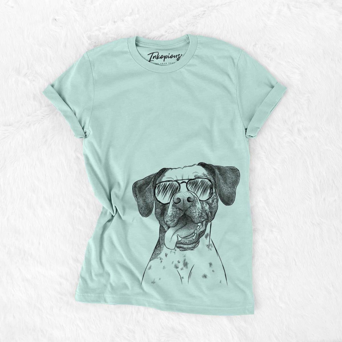 Aviator Cola the Catahoula - Unisex Crewneck