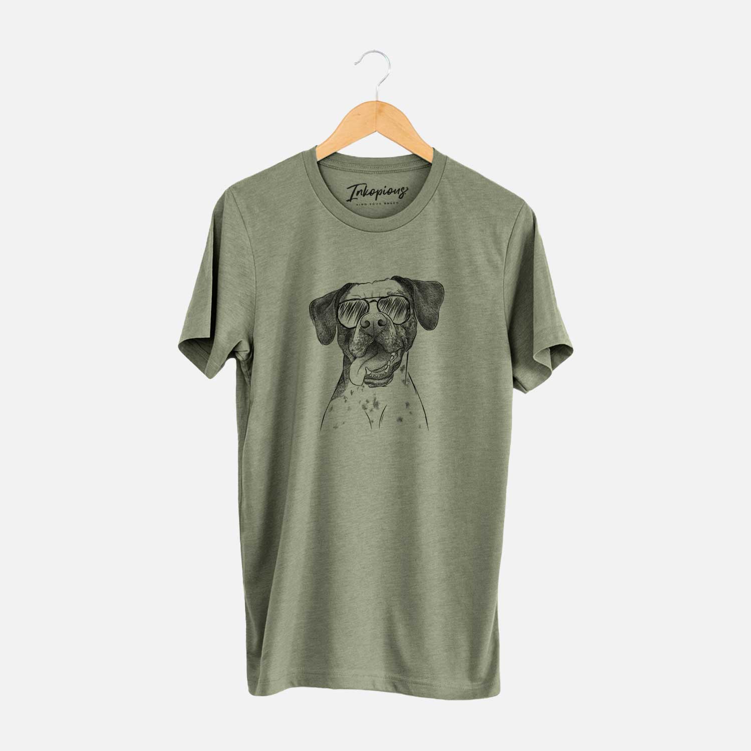 Aviator Cola the Catahoula - Unisex Crewneck