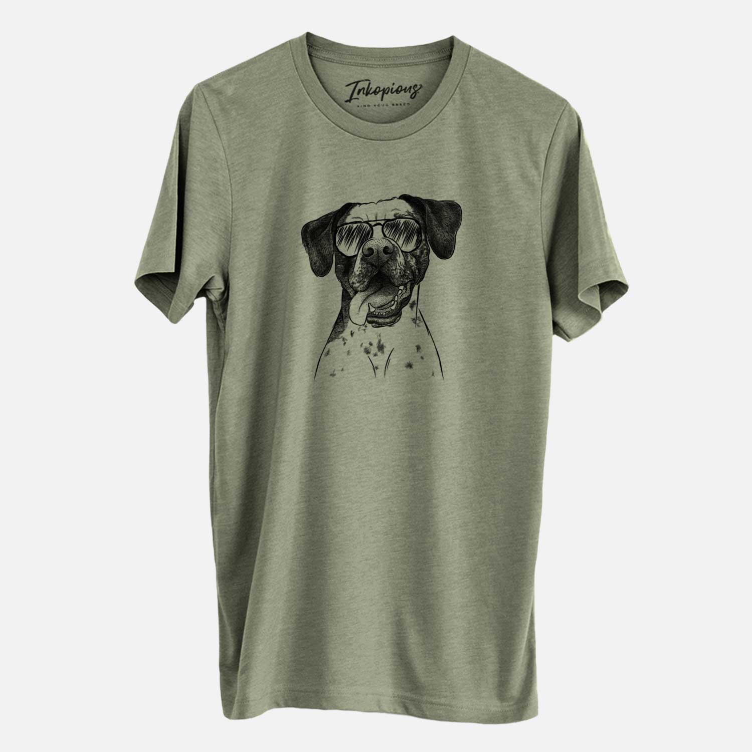 Aviator Cola the Catahoula - Unisex Crewneck