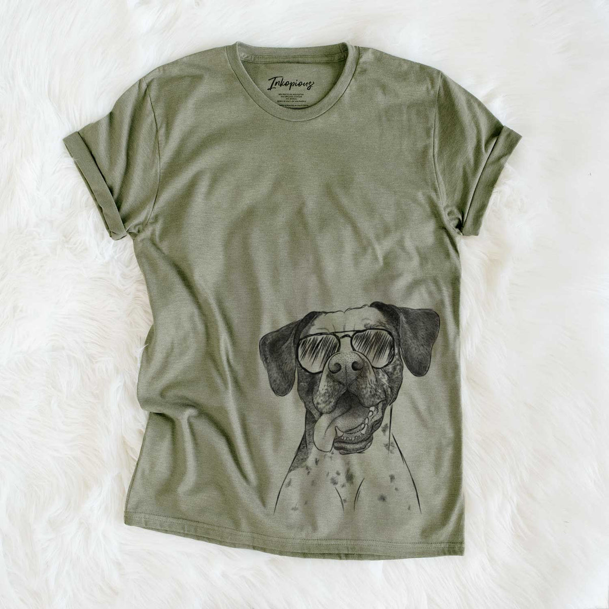 Aviator Cola the Catahoula - Unisex Crewneck