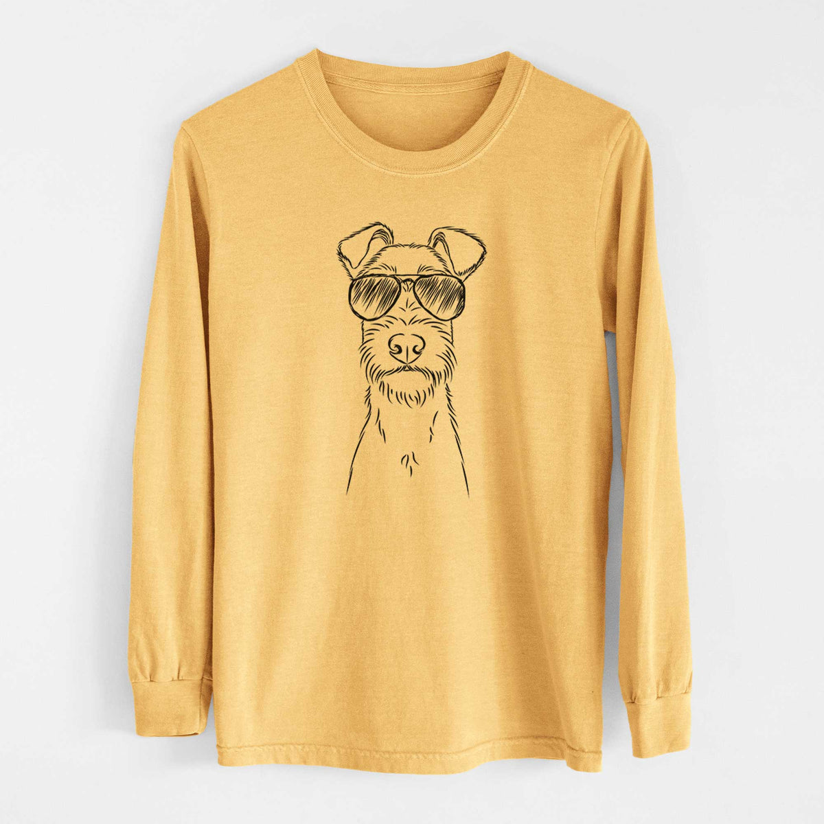 Aviators Connor the Irish Terrier - Heavyweight 100% Cotton Long Sleeve