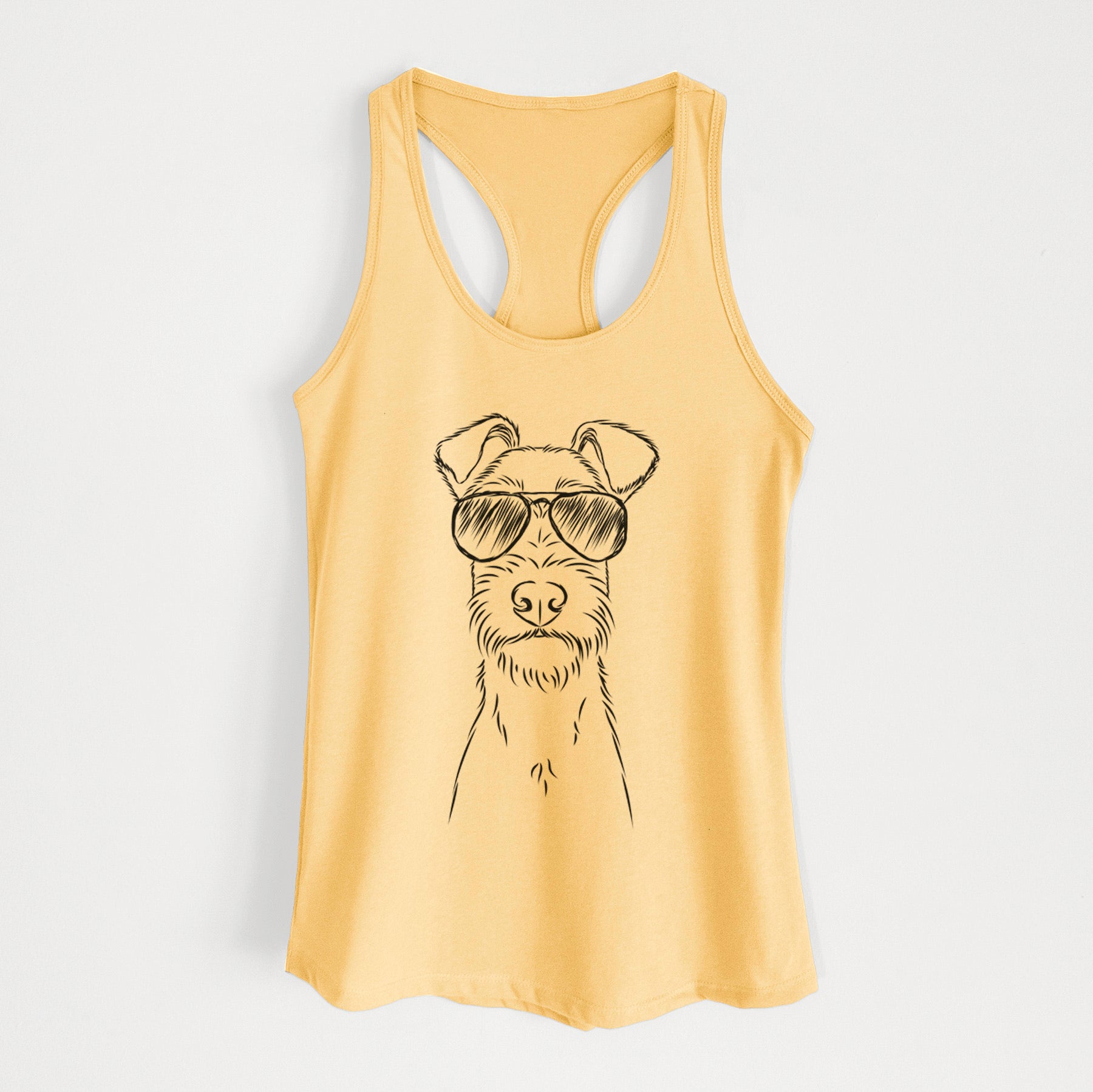 Connor the Irish Terrier - Women's Racerback Tanktop