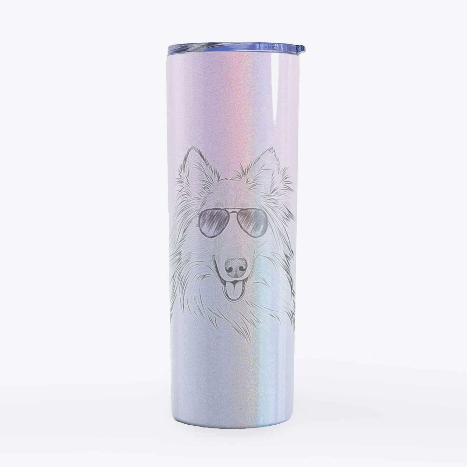 Conrad the Rough Collie - 20oz Skinny Tumbler