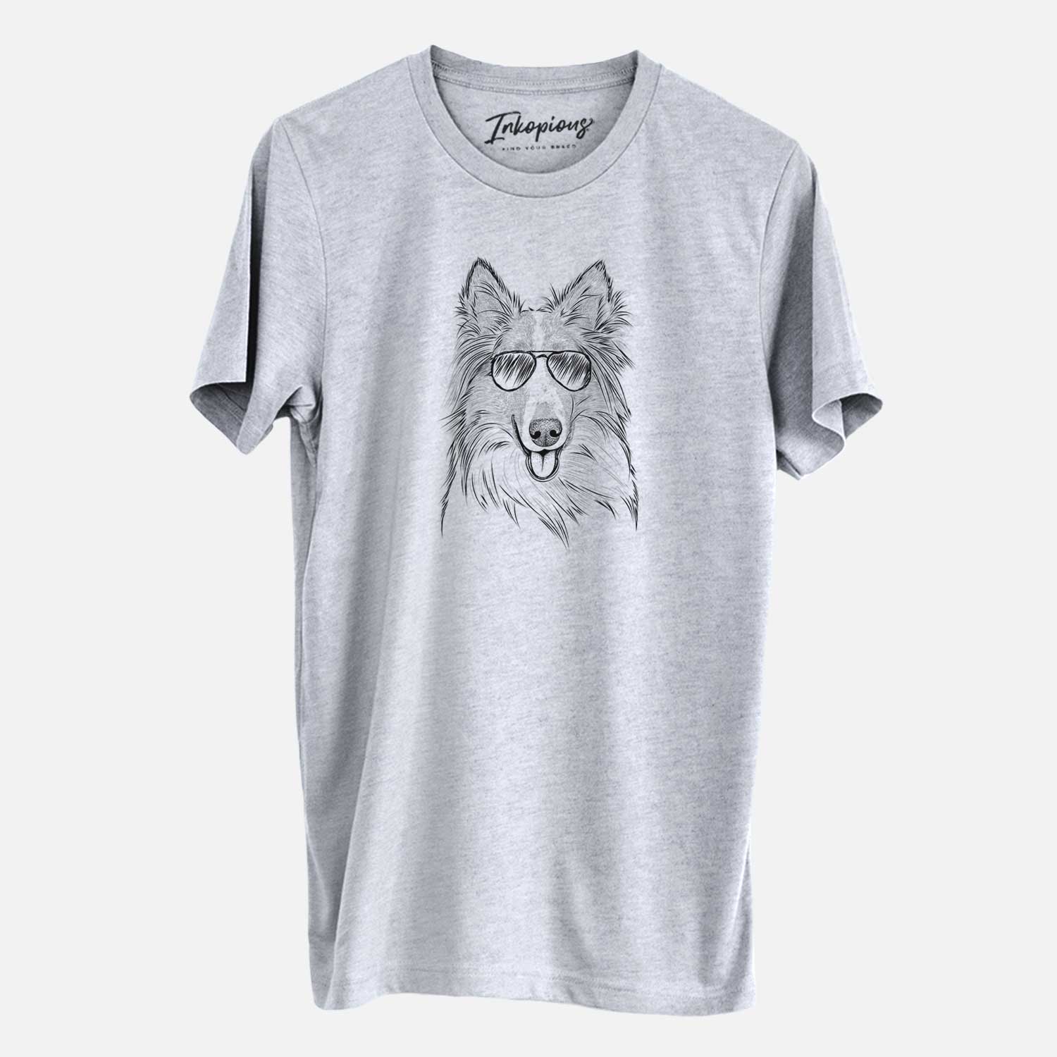 Aviator Conrad the Rough Collie - Unisex Crewneck