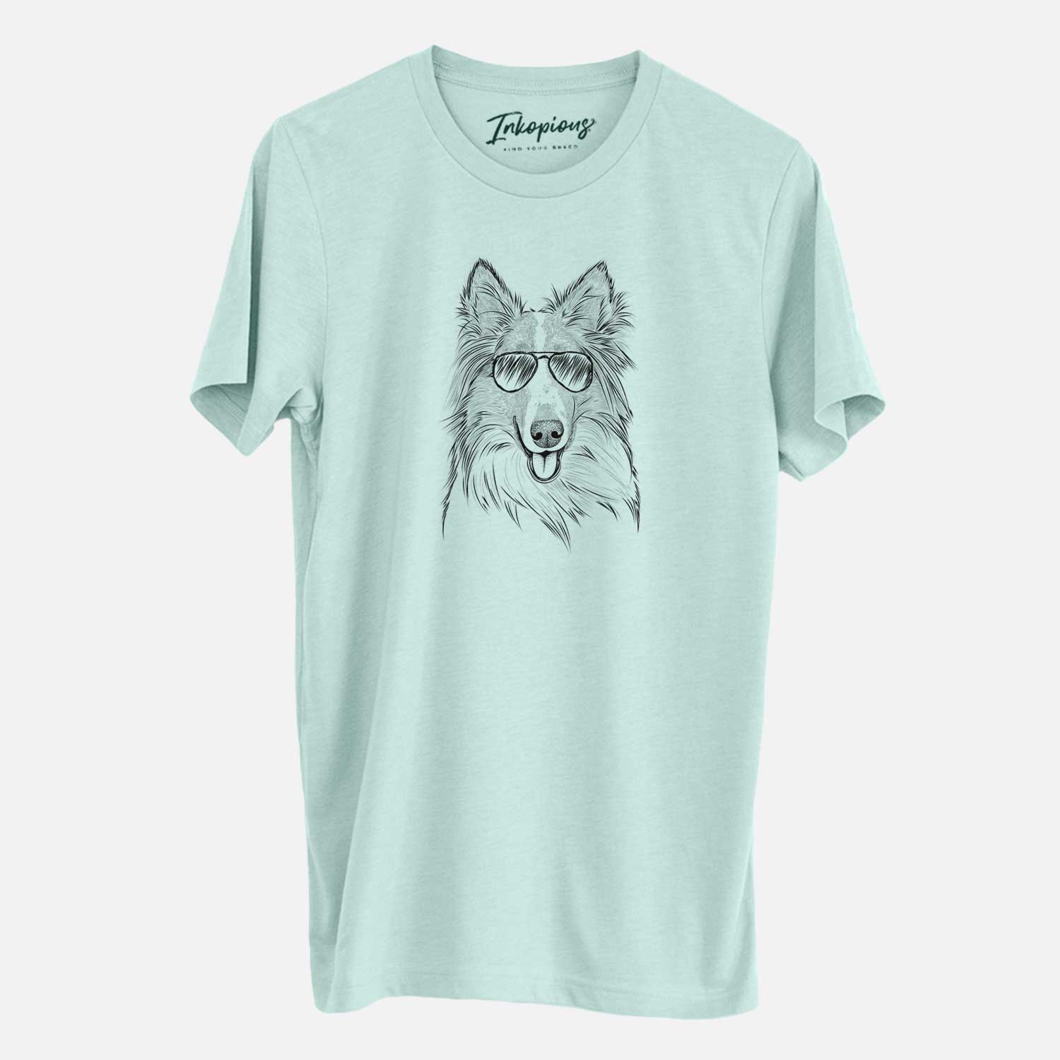 Aviator Conrad the Rough Collie - Unisex Crewneck