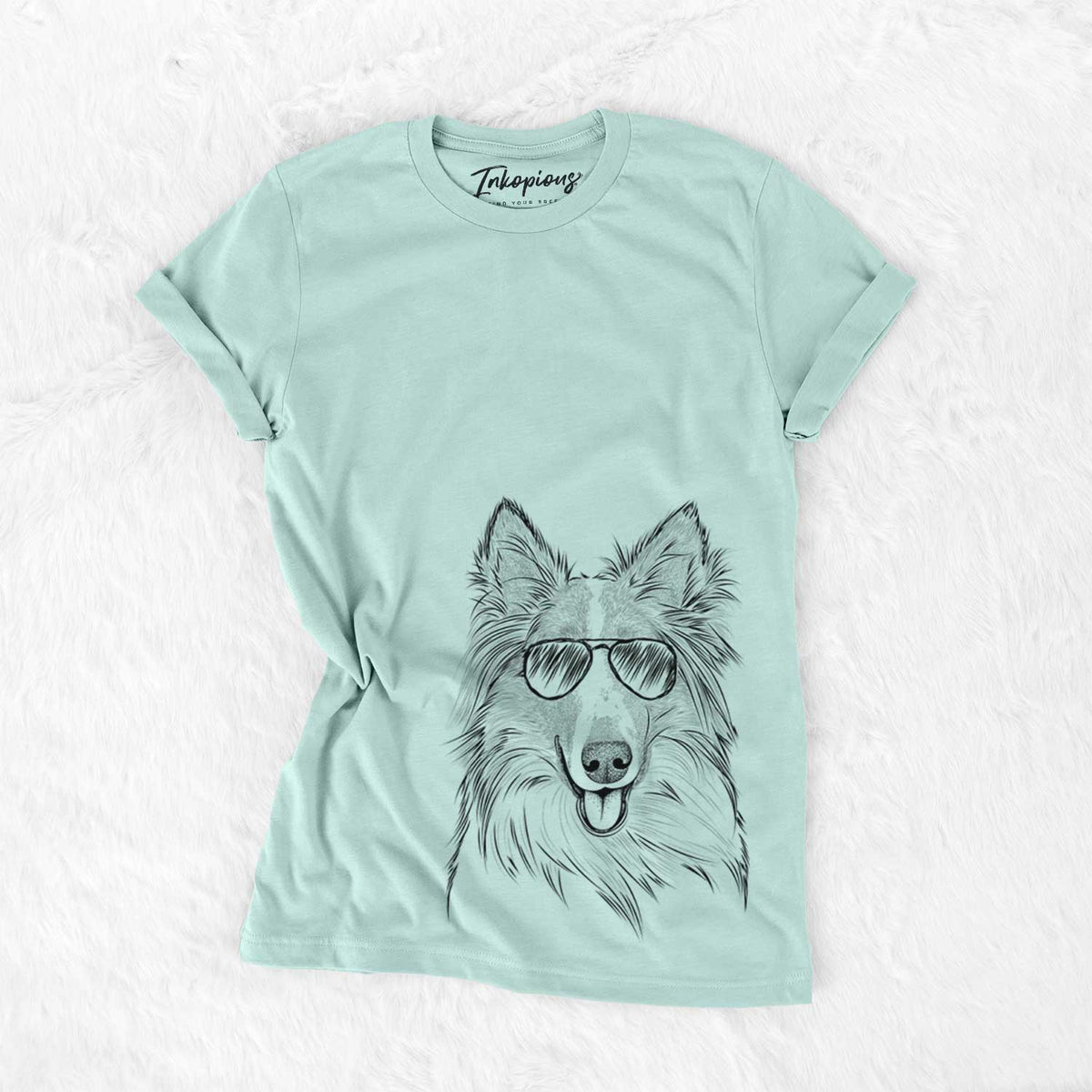 Aviator Conrad the Rough Collie - Unisex Crewneck