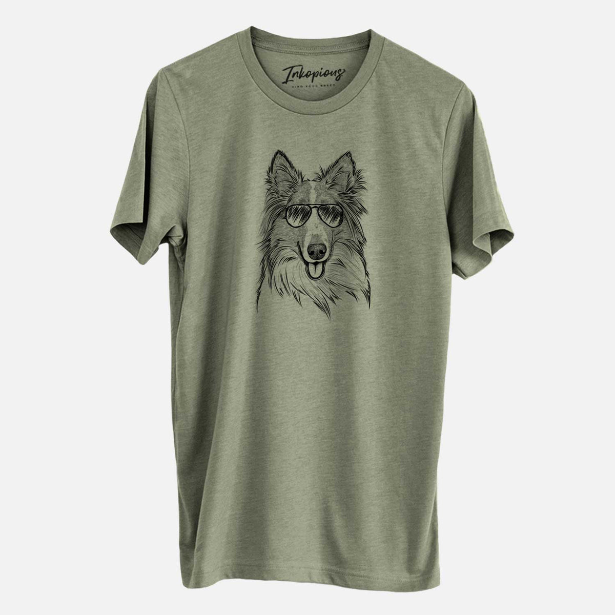 Aviator Conrad the Rough Collie - Unisex Crewneck