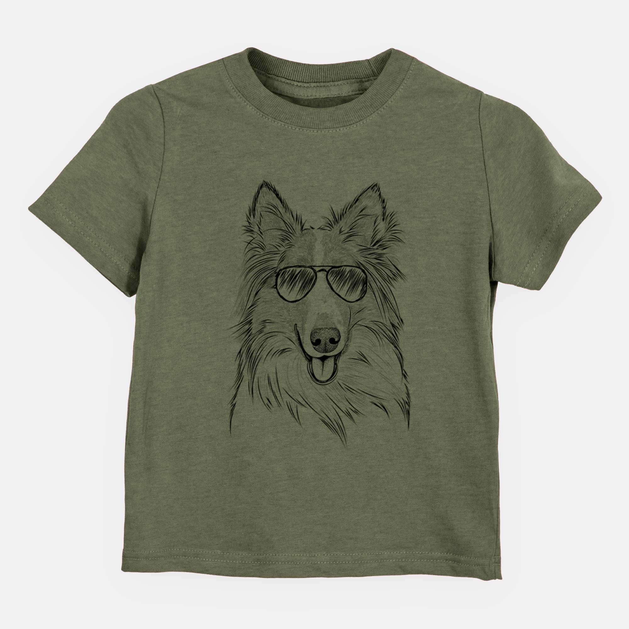 Aviator Conrad the Rough Collie - Kids/Youth/Toddler Shirt