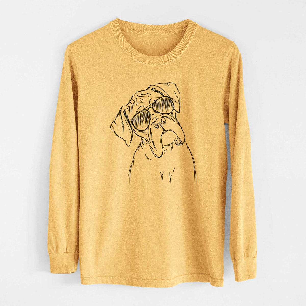 Aviators Cooper the Boxer - Heavyweight 100% Cotton Long Sleeve