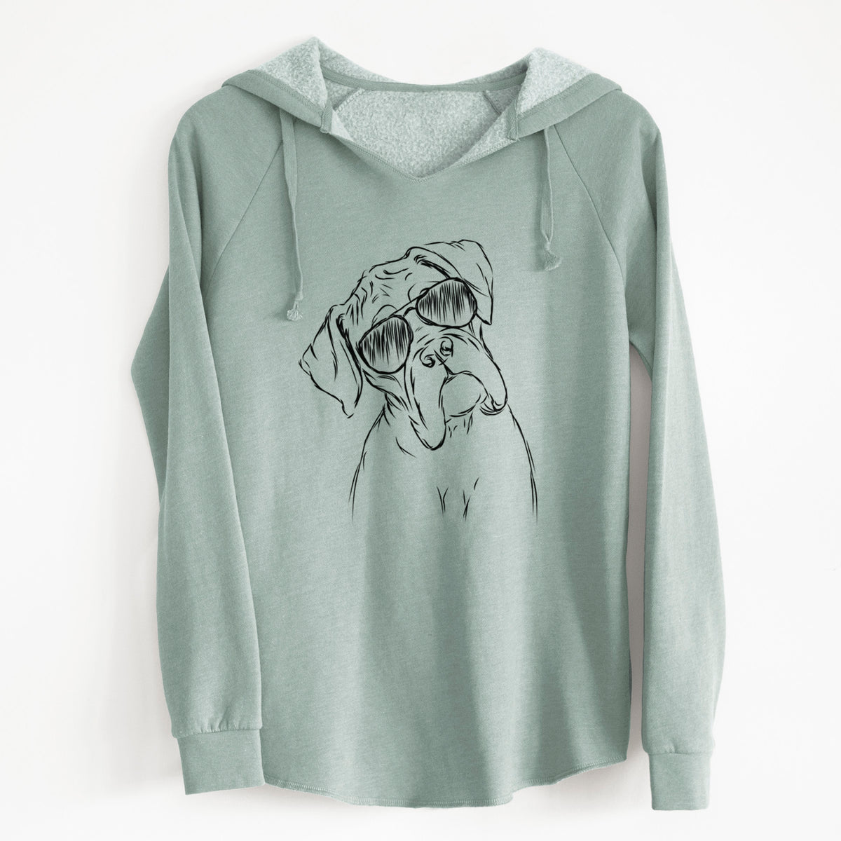 Aviator Cooper the Boxer - Cali Wave Hooded Sweatshirt