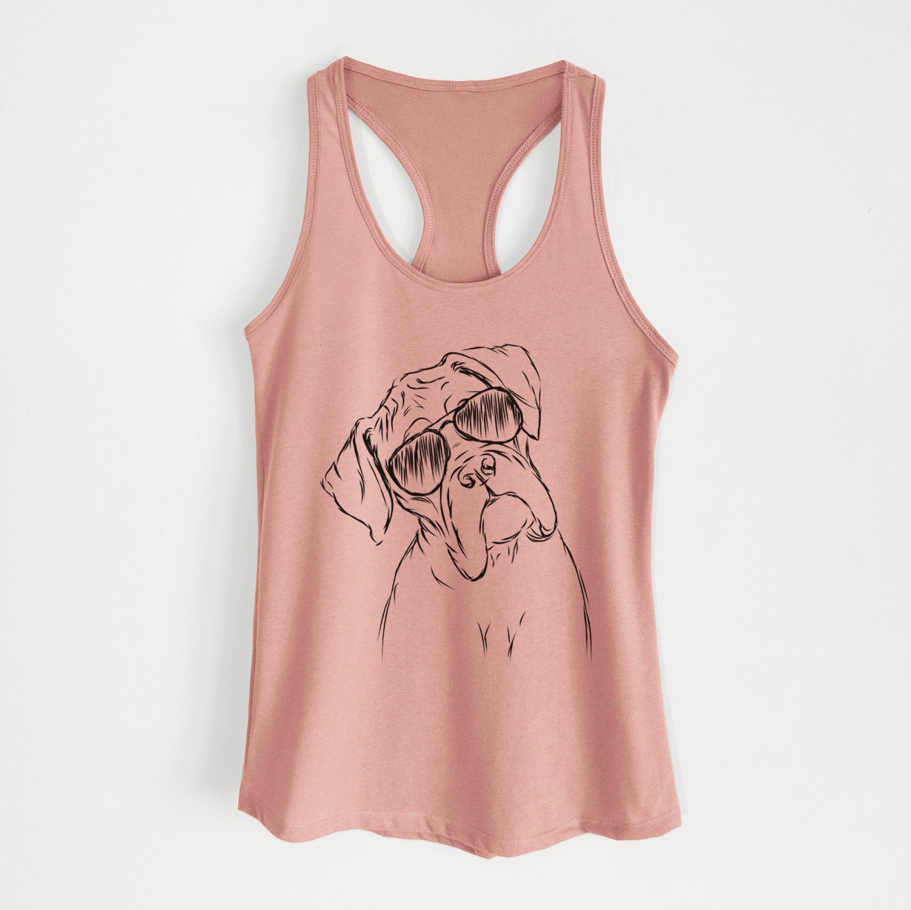 Cooper the Boxer - Women's Racerback Tanktop