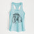 Cooper the Basset Hound - Women's Racerback Tanktop