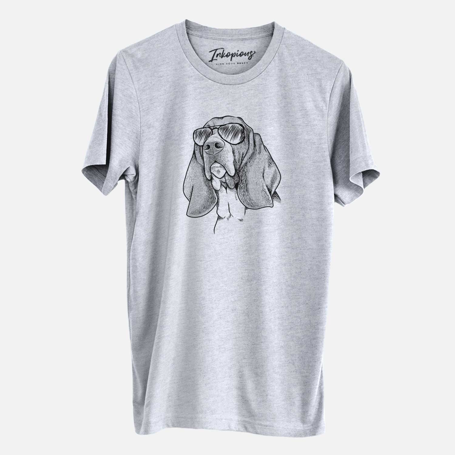Aviator Cooper the Basset Hound - Unisex Crewneck