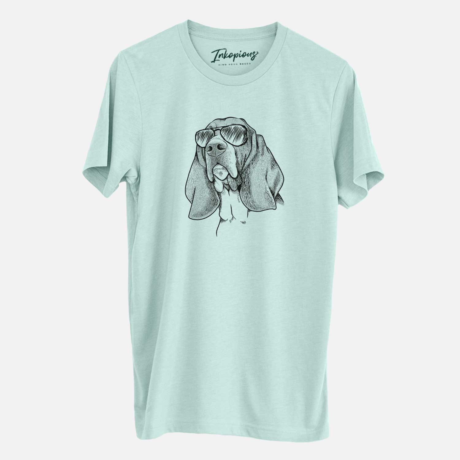 Aviator Cooper the Basset Hound - Unisex Crewneck