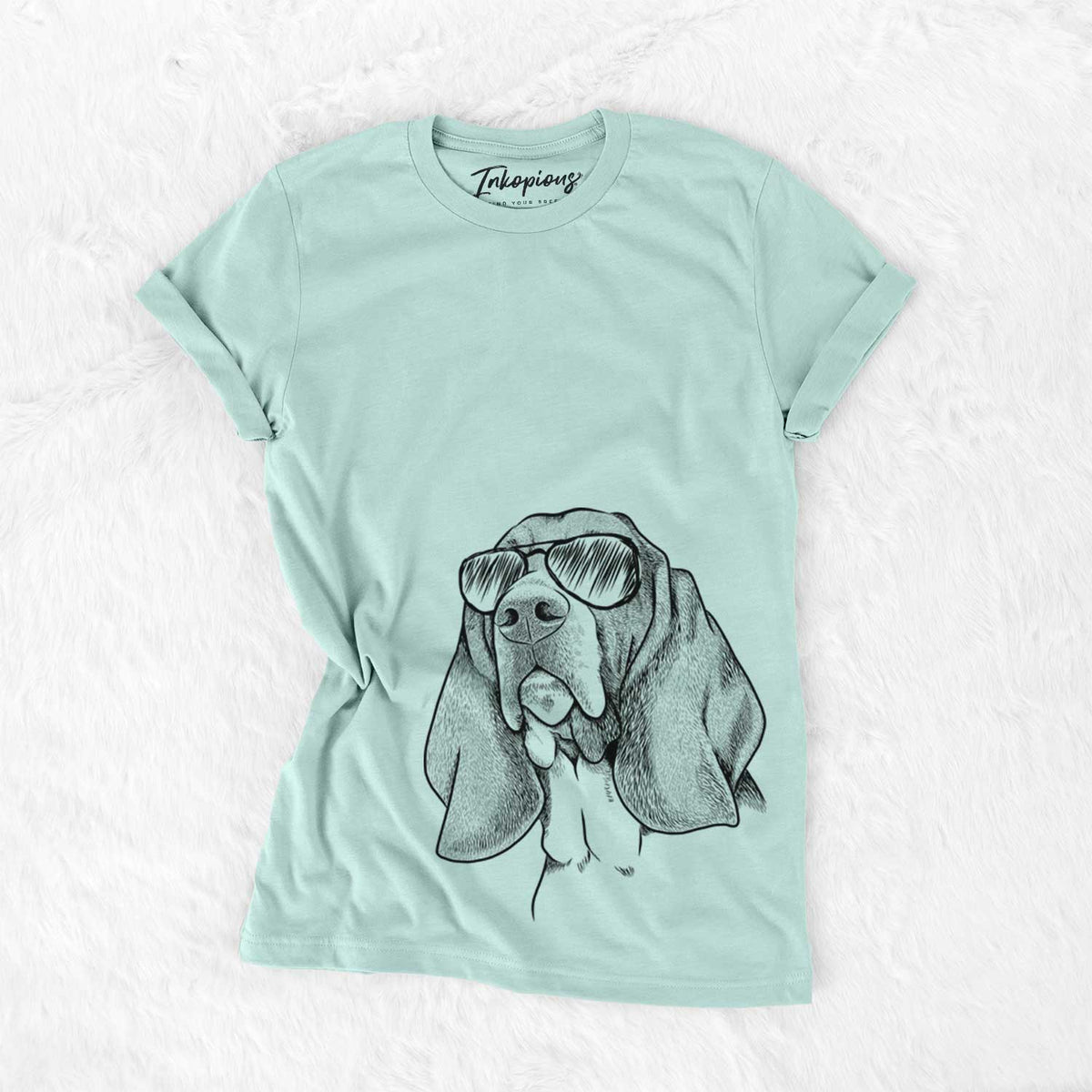 Aviator Cooper the Basset Hound - Unisex Crewneck