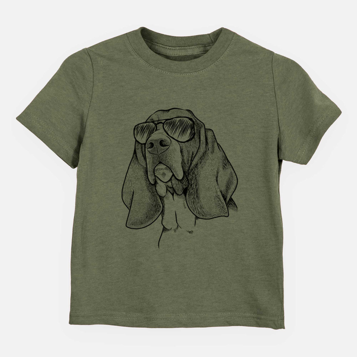 Aviator Cooper the Basset Hound - Kids/Youth/Toddler Shirt