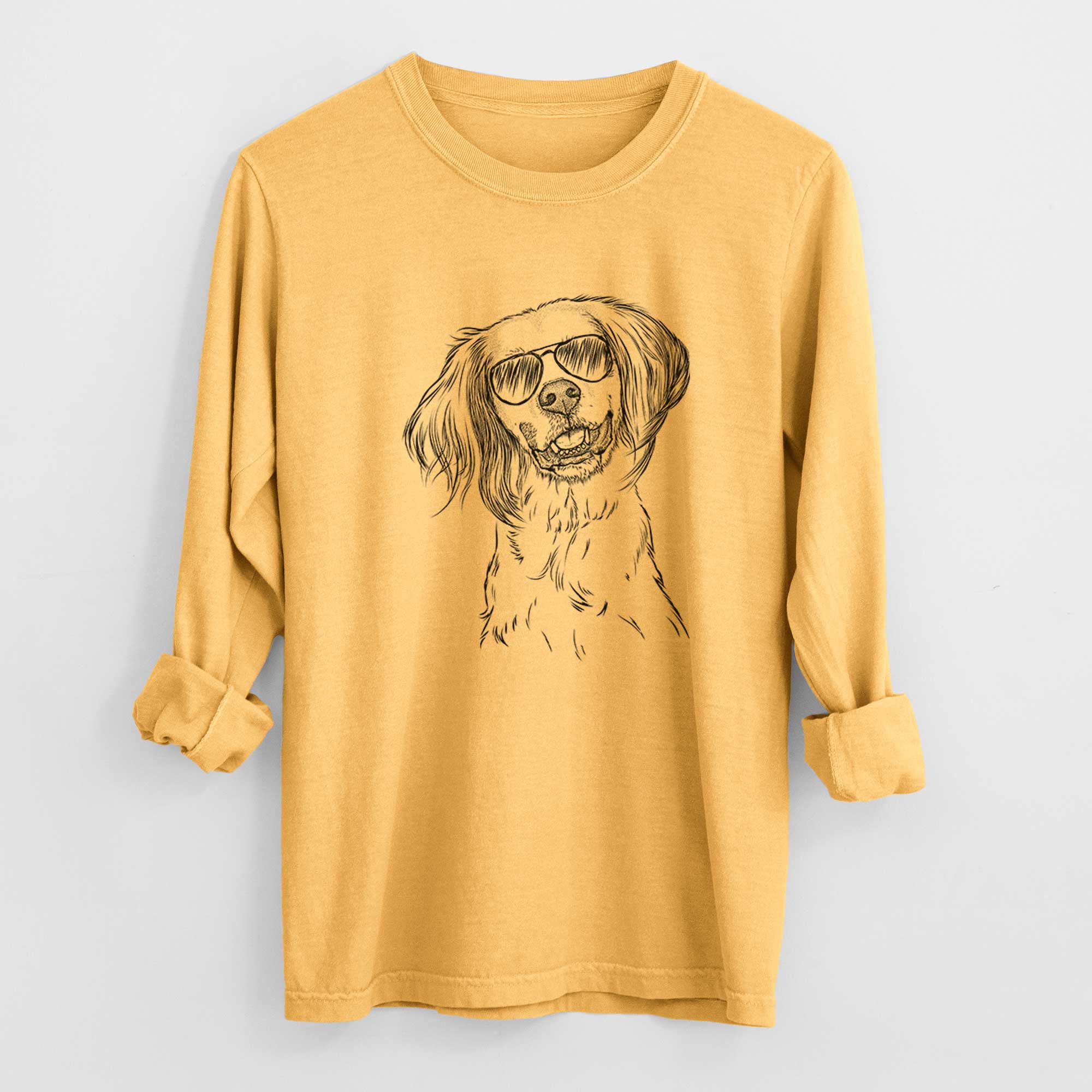 Aviators Cooper the English Setter - Heavyweight 100% Cotton Long Sleeve