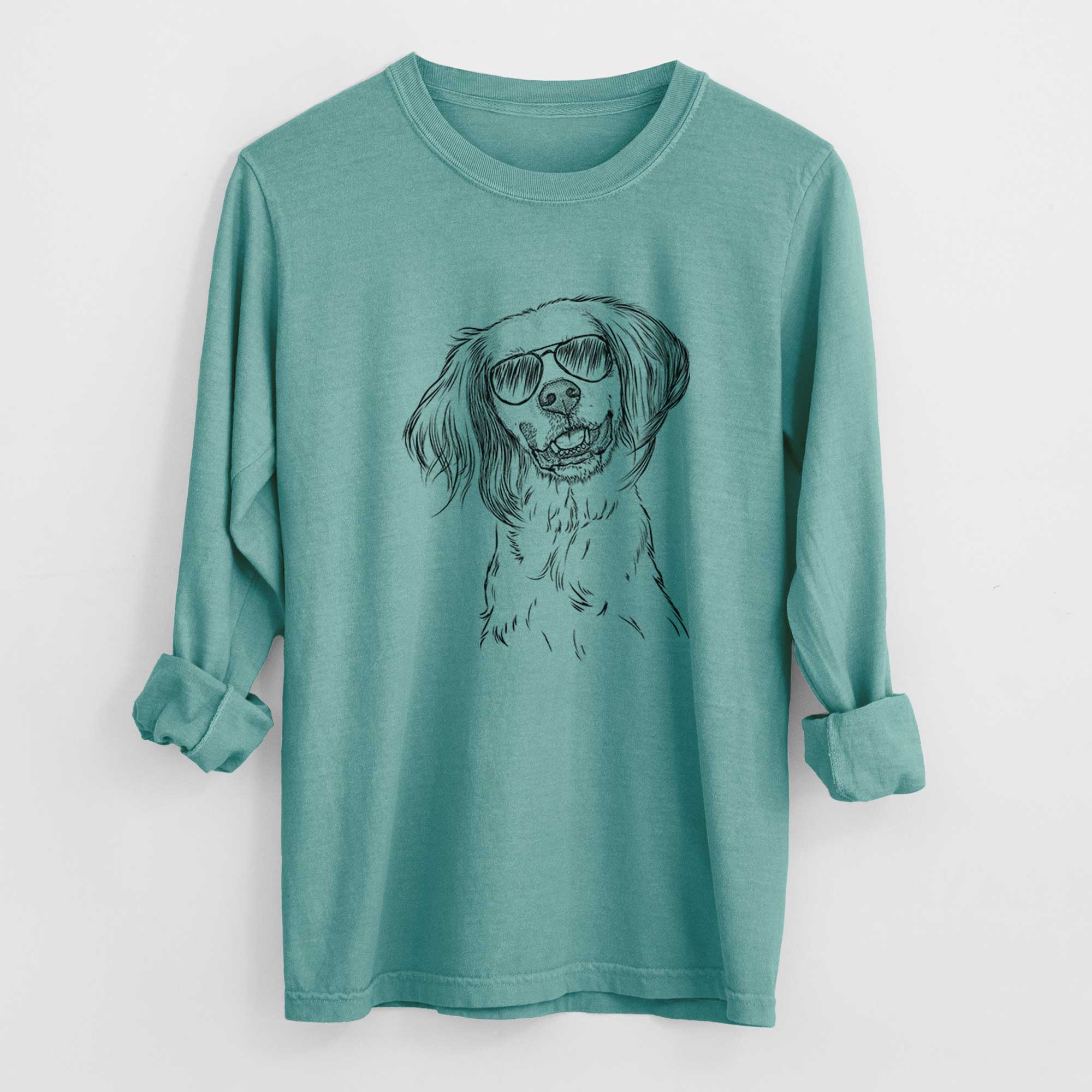 Aviators Cooper the English Setter - Heavyweight 100% Cotton Long Sleeve