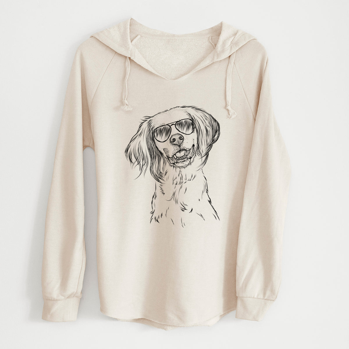 Aviator Cooper the English Setter - Cali Wave Hooded Sweatshirt