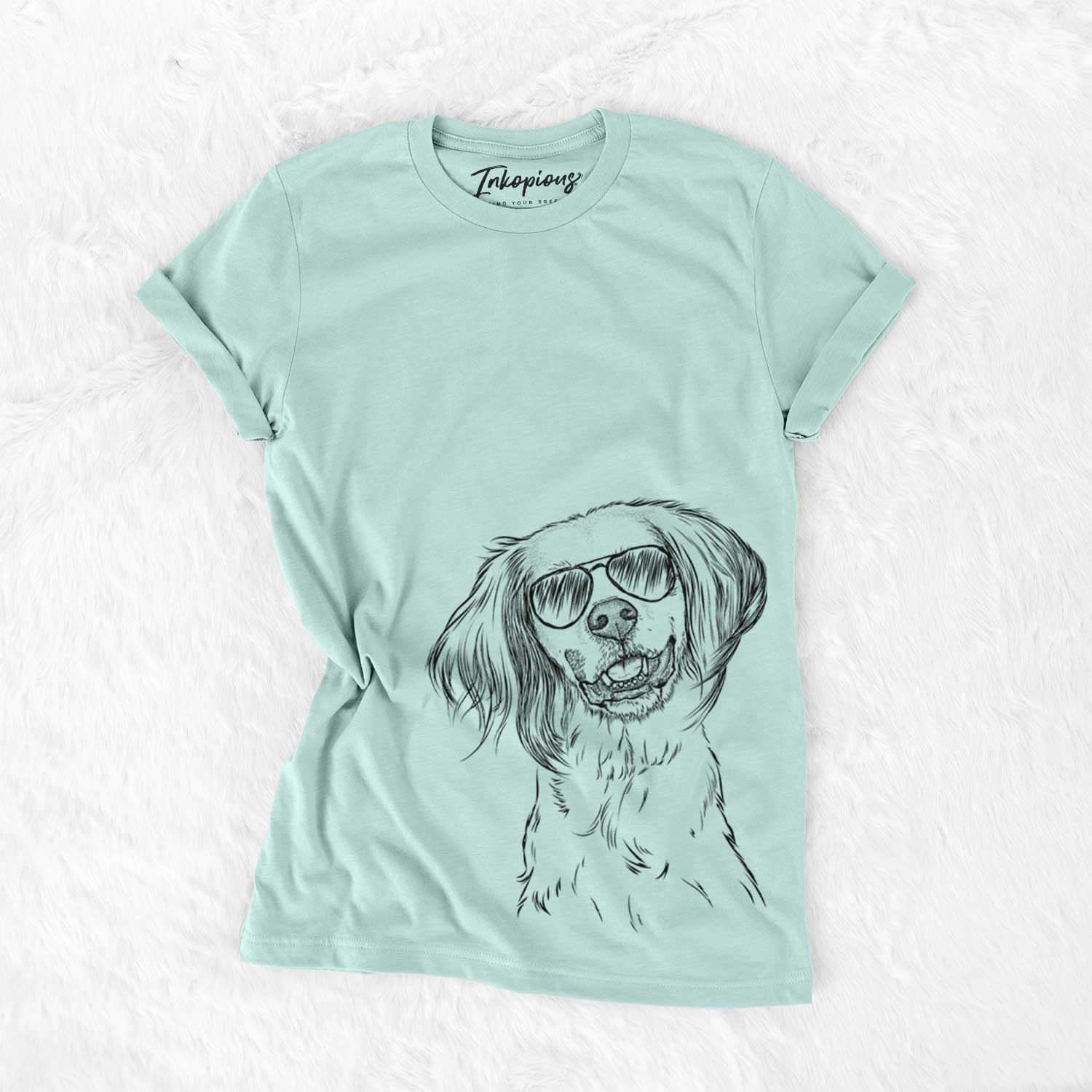 Aviator Cooper the English Setter - Unisex Crewneck
