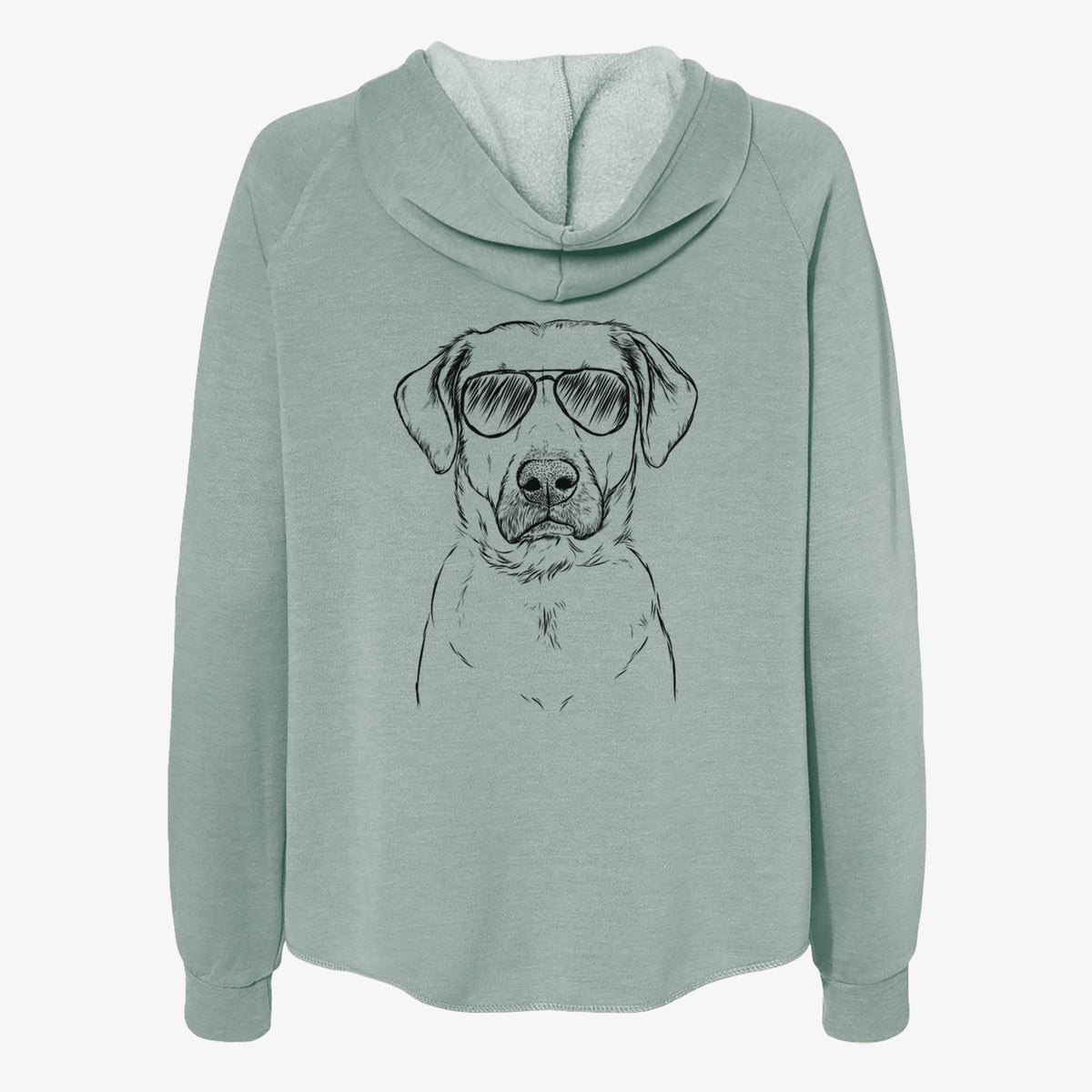 Cooper Griffin the Mixed Breed - Women's Cali Wave Zip-Up Sweatshirt