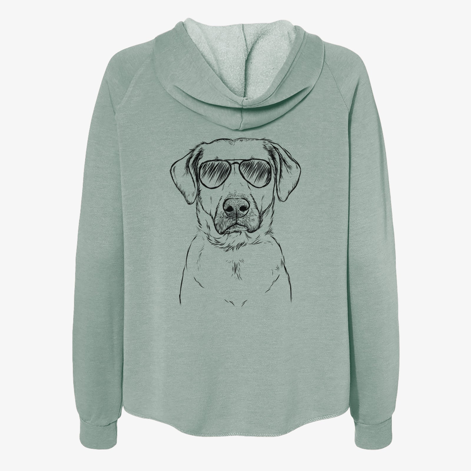 Cooper Griffin the Mixed Breed - Women's Cali Wave Zip-Up Sweatshirt