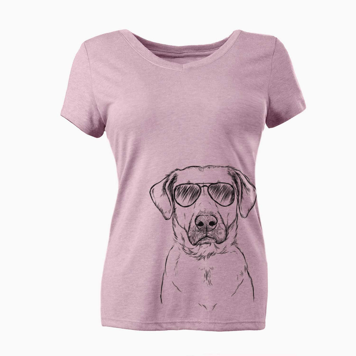 Aviator Cooper Griffin the Mixed Breed - Women's V-neck Shirt
